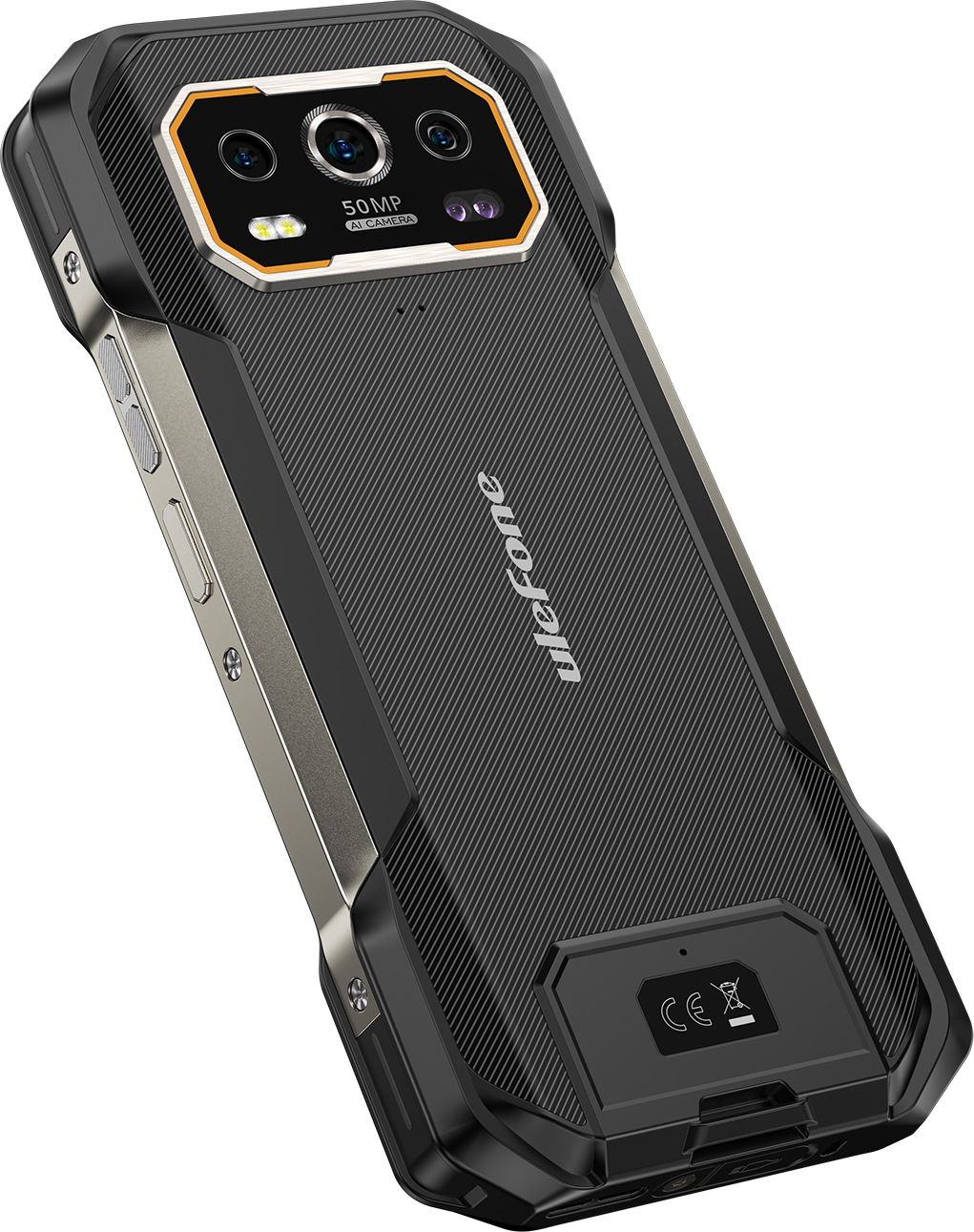 Ulefone Armor 27 Pro 5G -puhelin, 256/12 Gt, musta