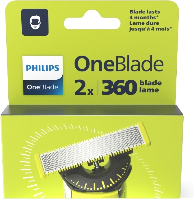 Philips OneBlade Pro 360 Face & Body QP6552/15 parta- ja vartalotrimmeri