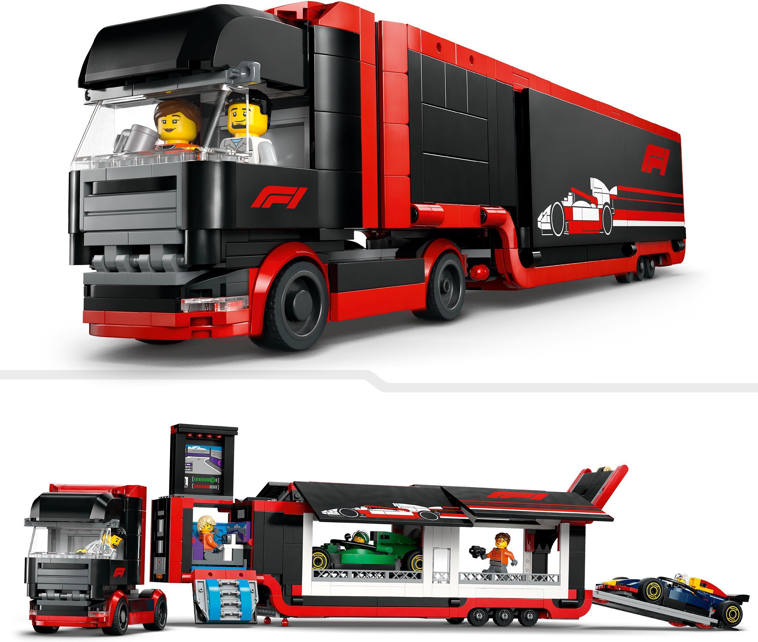 LEGO City 60445 – F1-rekka ja F1-autot RB20 ja AMR24