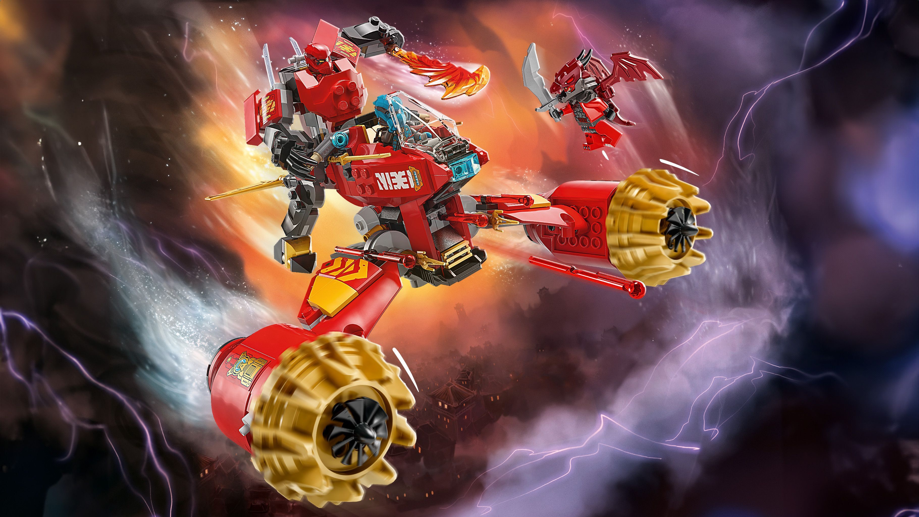 LEGO Ninjago 71830 – Kain myrskynratsastajarobotti