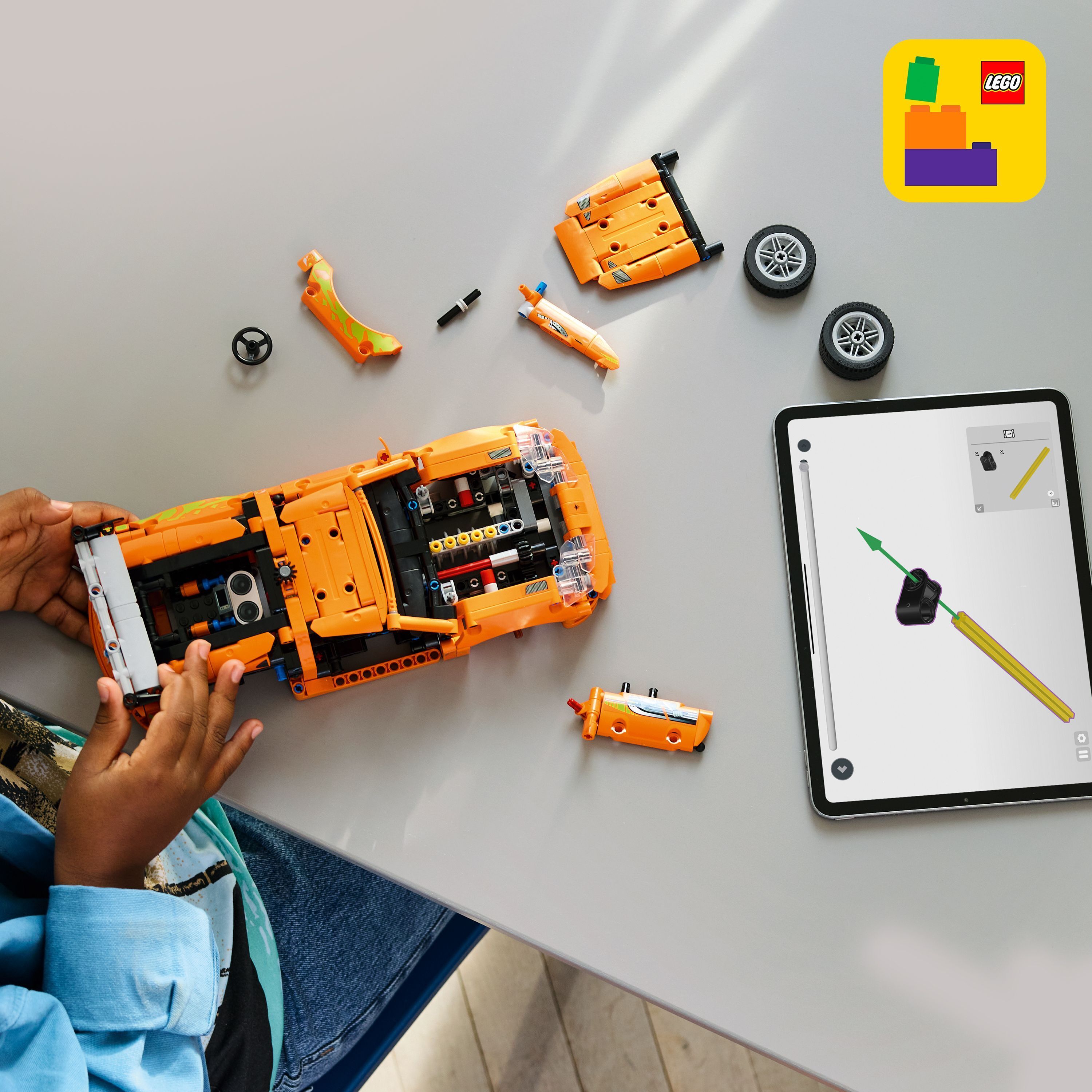 LEGO Technic 42204 – Fast and Furious Toyota Supra MK4 7 LEGO Technic 42204 – Fast and Furious Toyota Supra MK4 - Image 7