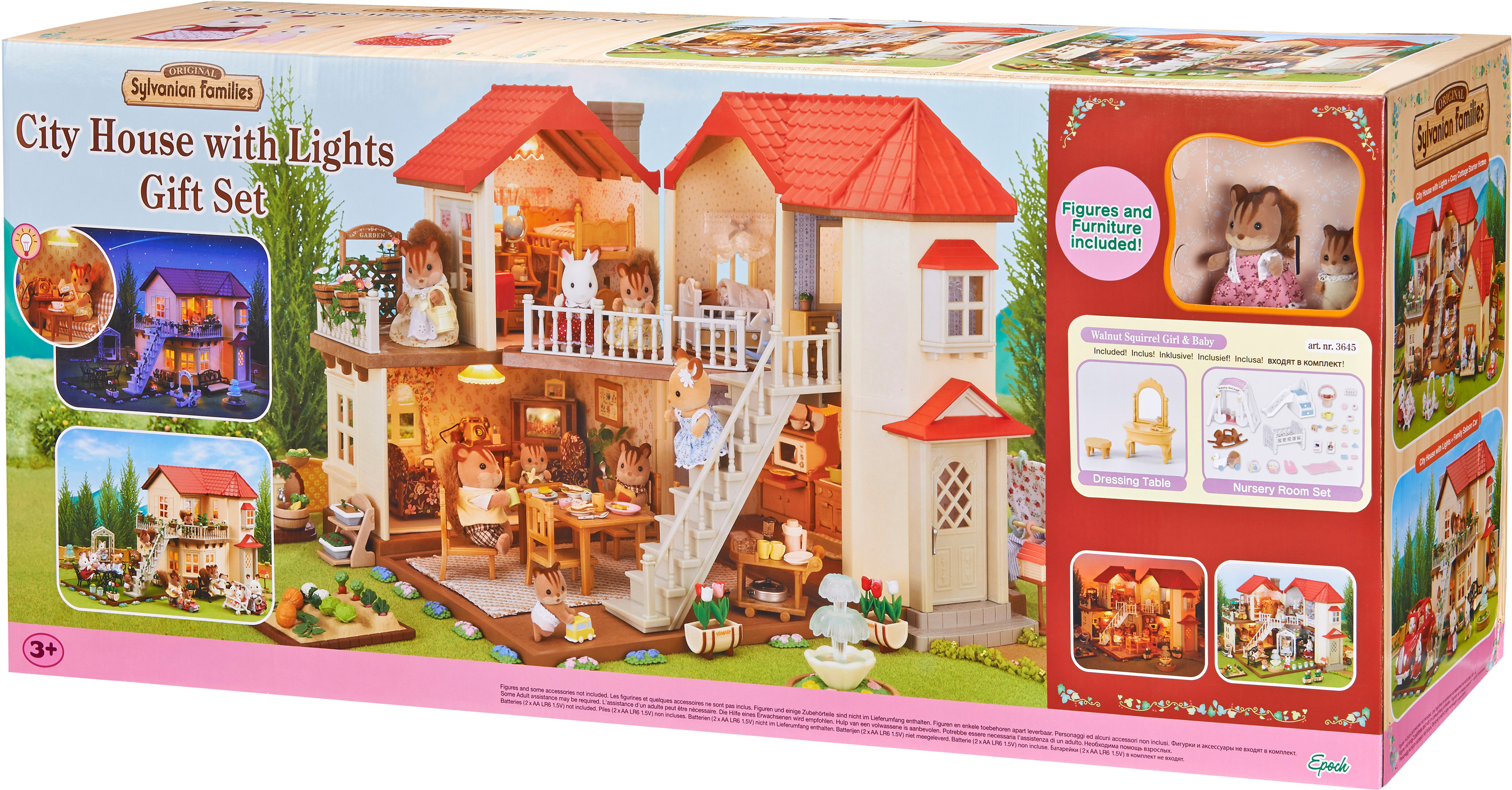 sylvanian families kaupunkitalo