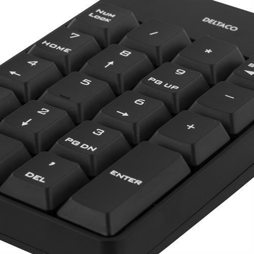 Deltaco TB-144 -langaton numeronäppäimistö
