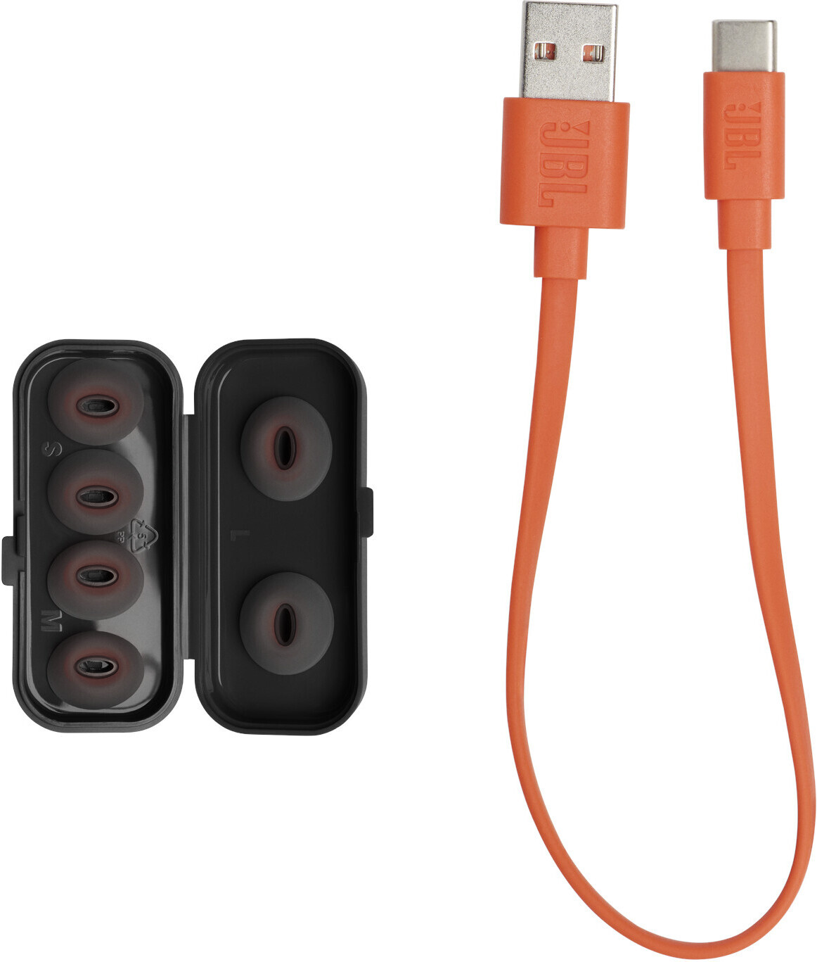 JBL Tune Flex NC -vastamelunappikuulokkeet, Ghost Black