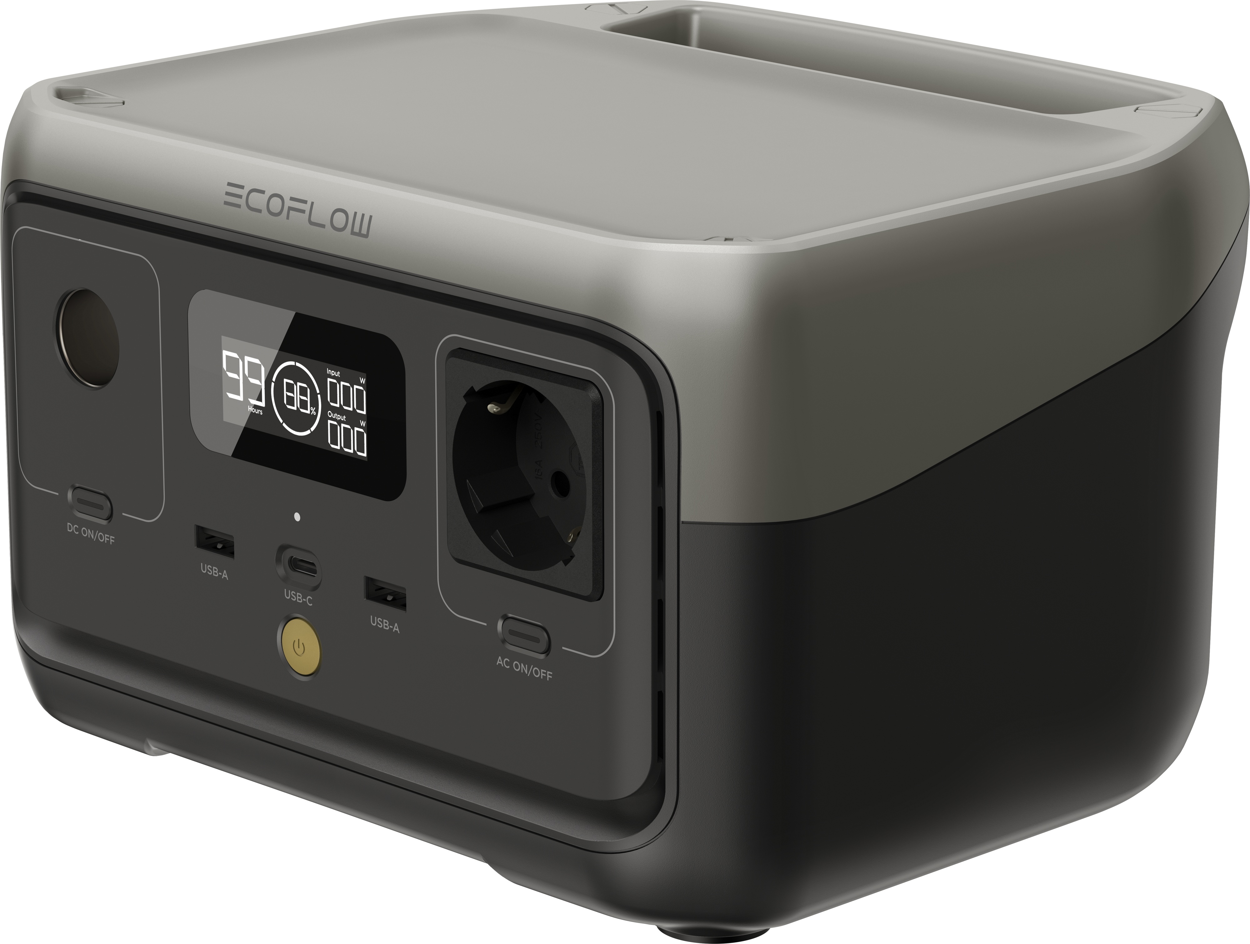 EcoFlow River 2 kannettava virta-asema, 256 Wh