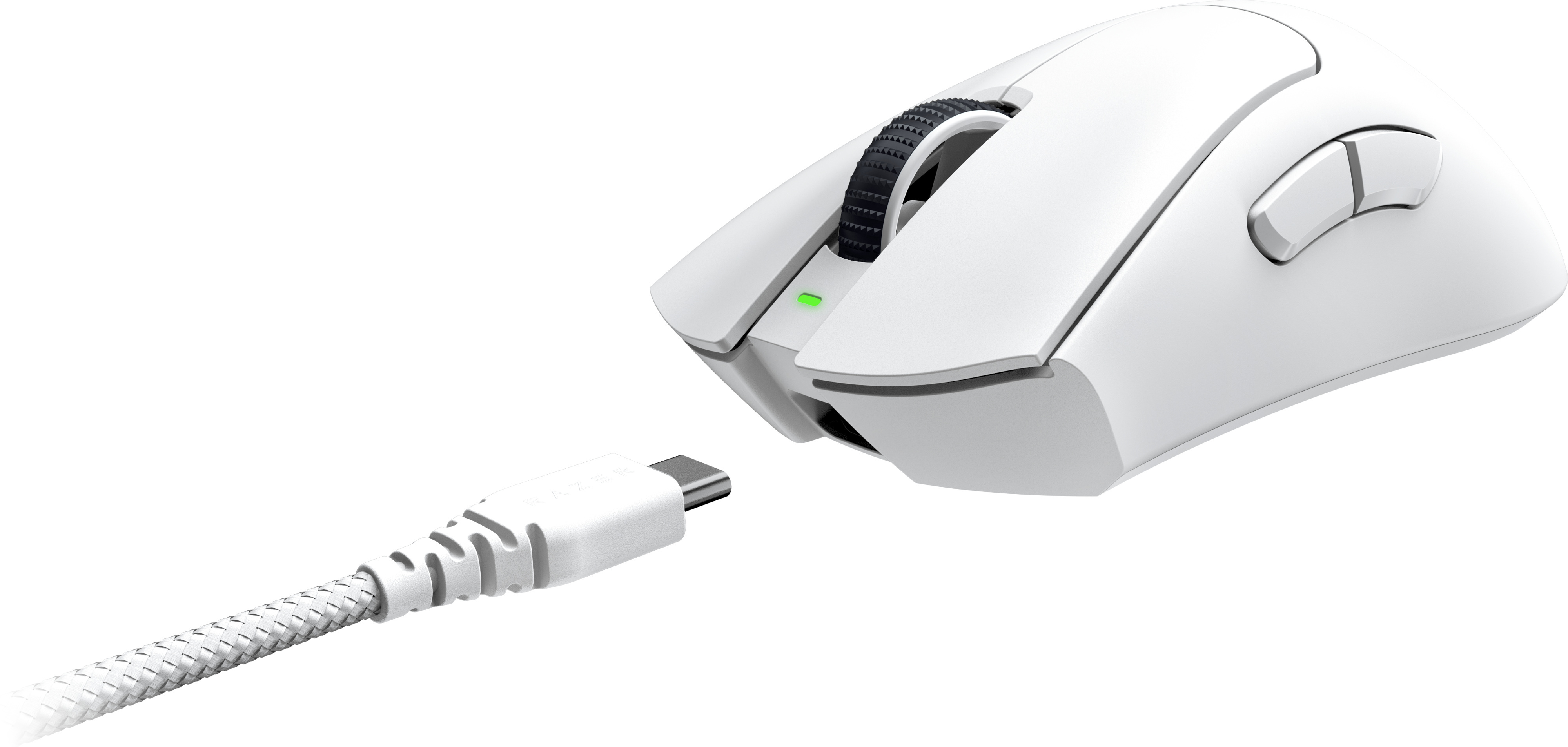 Razer Deathadder V3 Pro -langaton pelihiiri, valkoinen