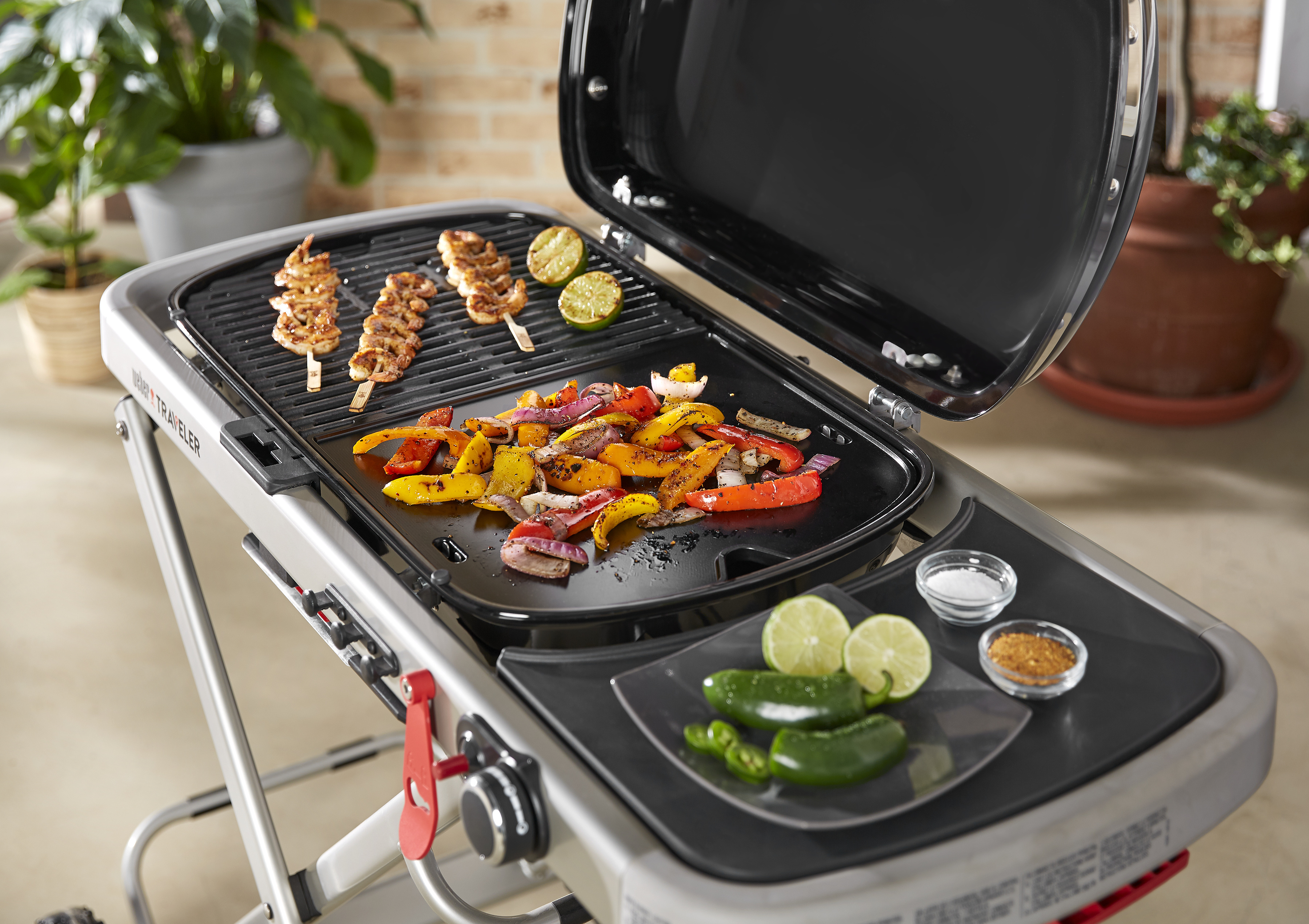 Weber Traveler griddle -parila