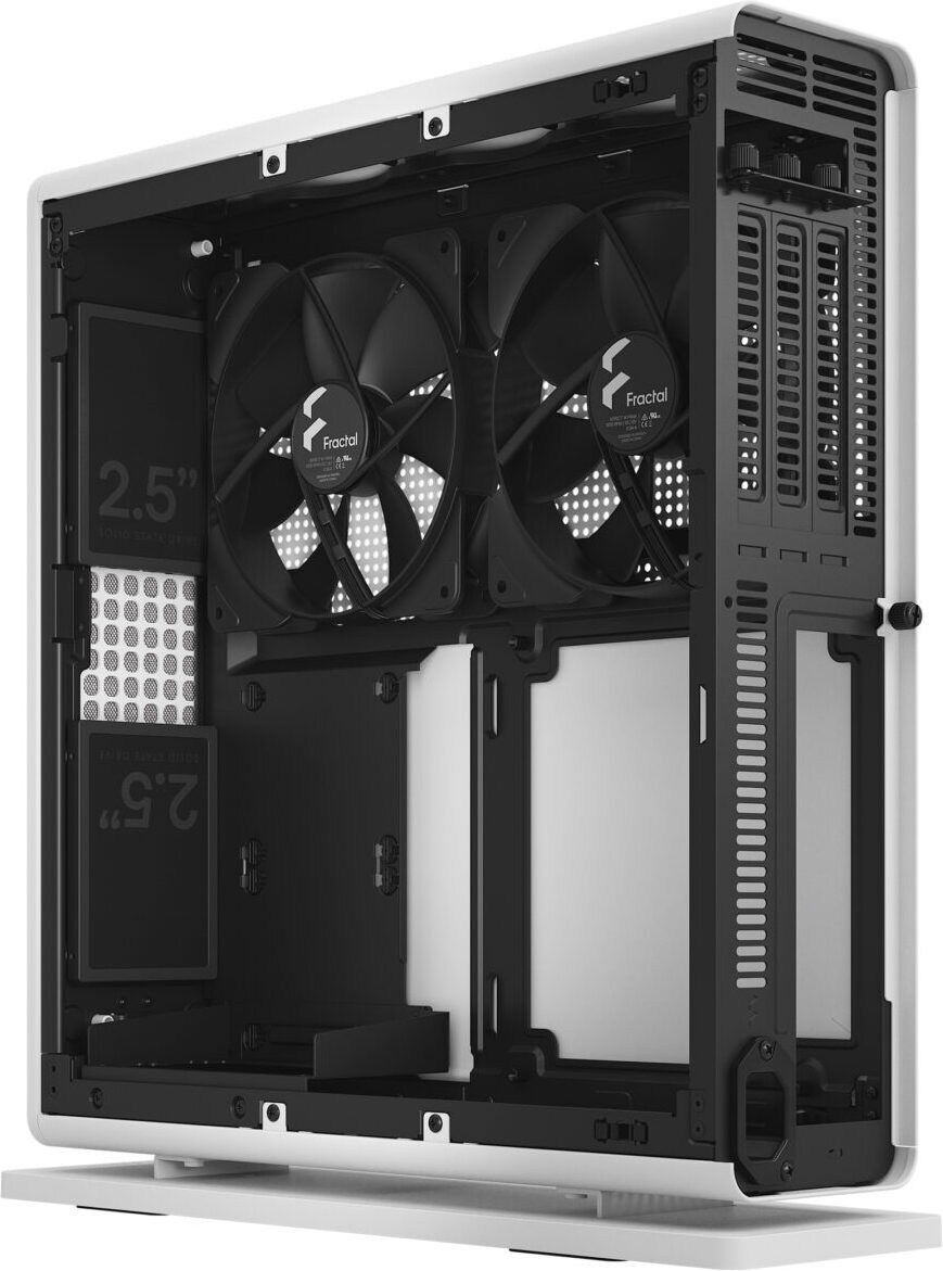 Fractal Design Ridge Mini-ITX-kotelo, valkoinen