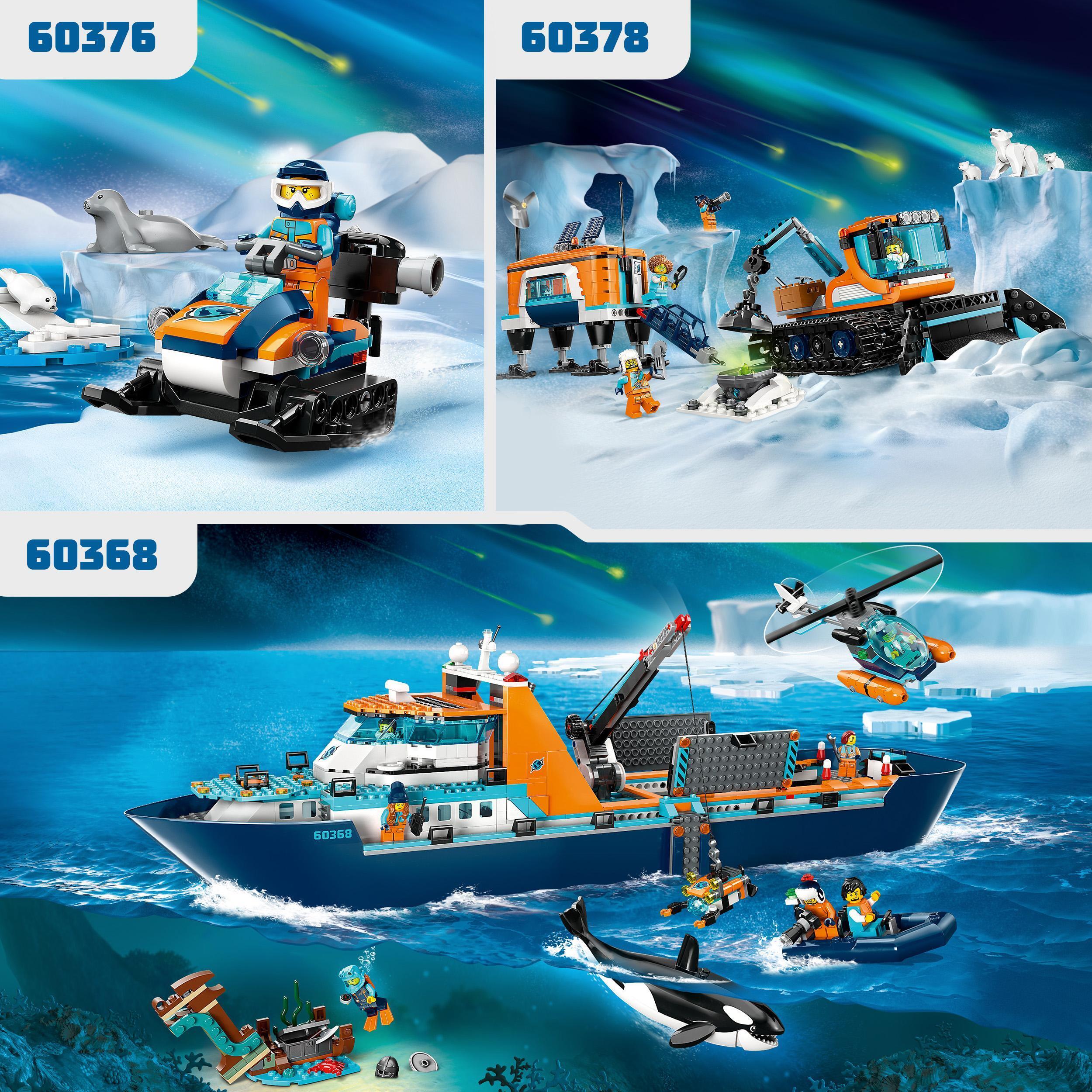 LEGO City Exploration 60368 - Arktinen tutkimusretkialus