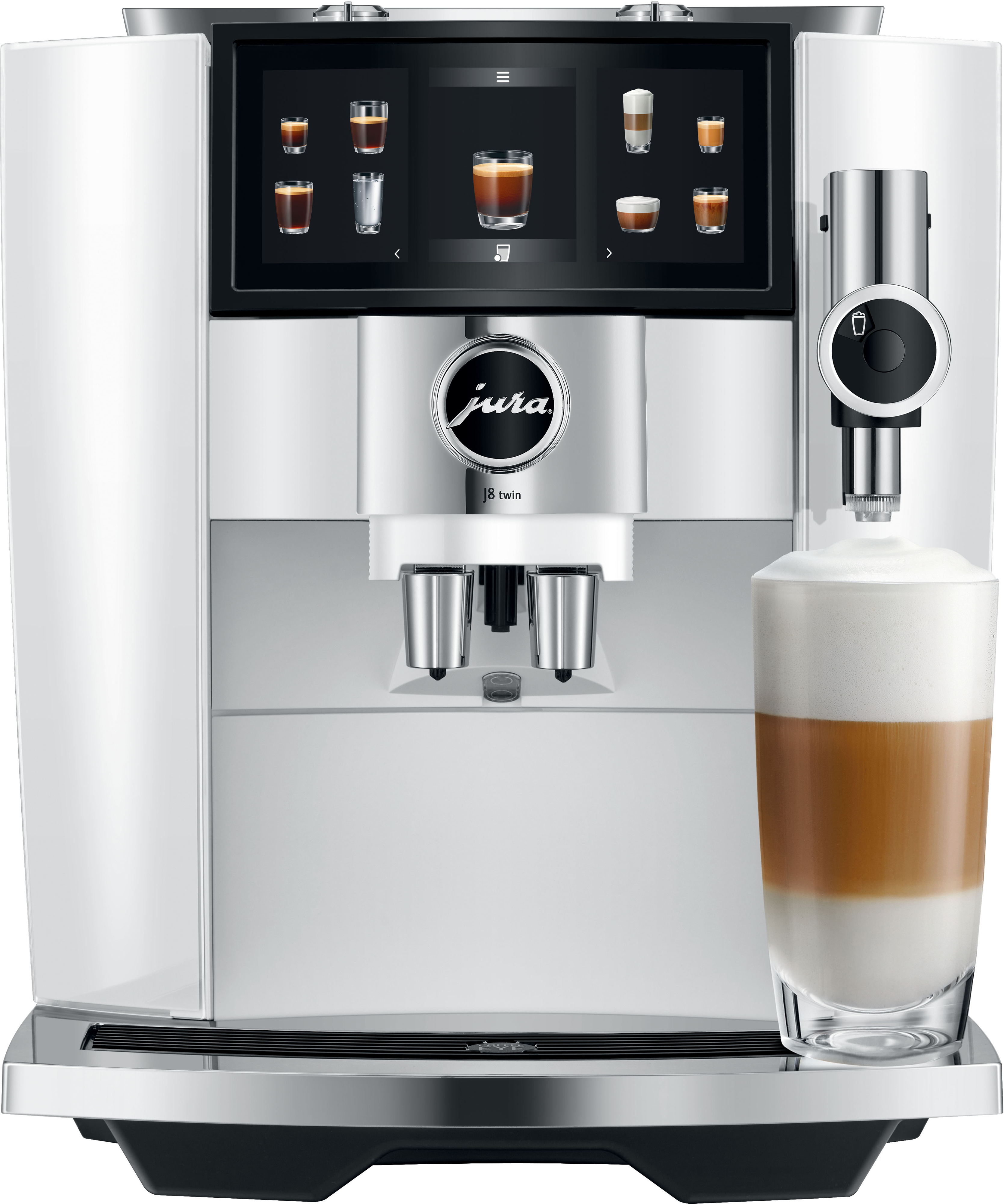 Jura J8 Twin Diamond White (EA) kahvikone
