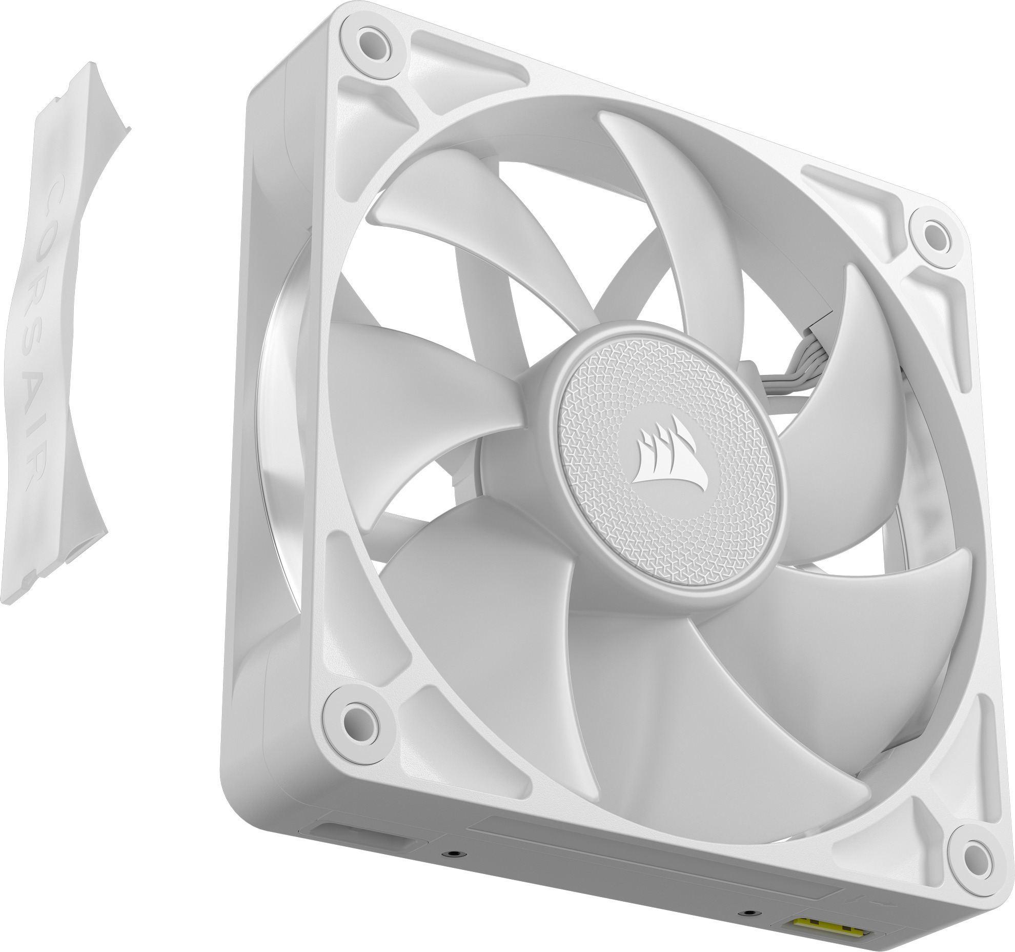 Corsair iCUE LINK RX120 RGB PWM Expansion -tuuletin, valkoinen, 120 mm