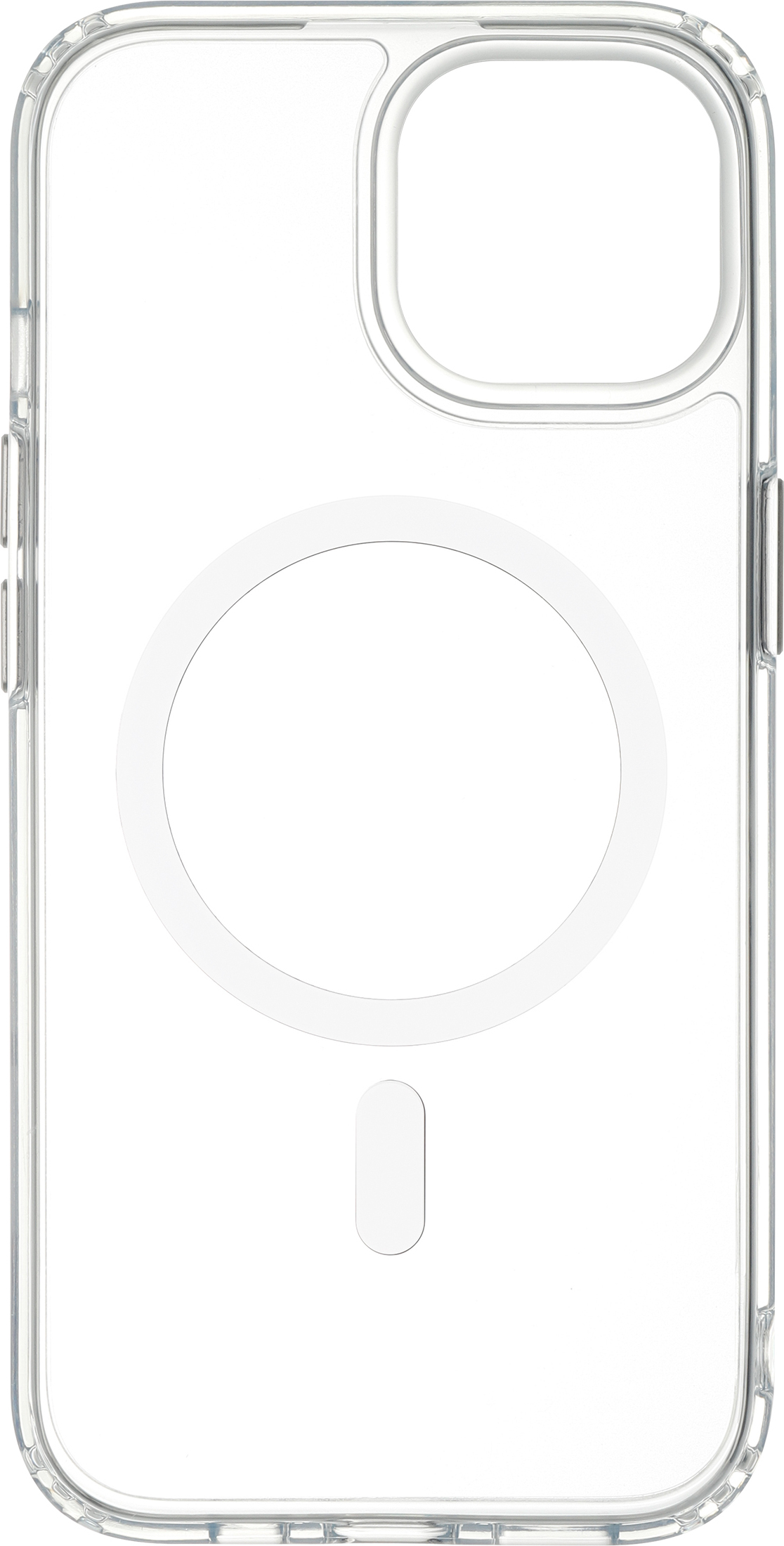 Fonekit Premium MagSafe-yhteensopiva suojakuori, iPhone 15, läpinäkyvä