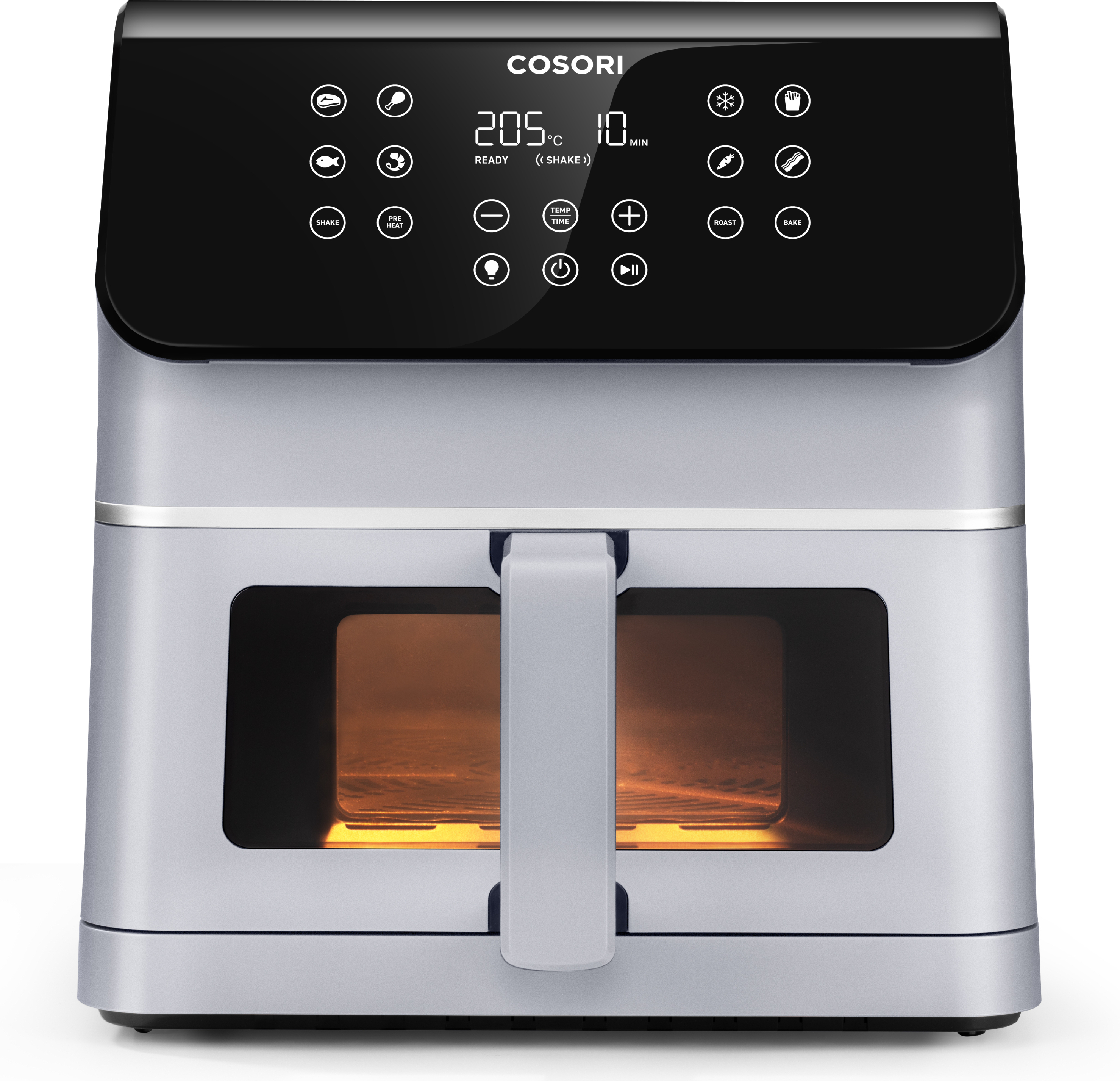 Cosori Premium Ⅱ Plus 6.2 L airfryer, harmaa