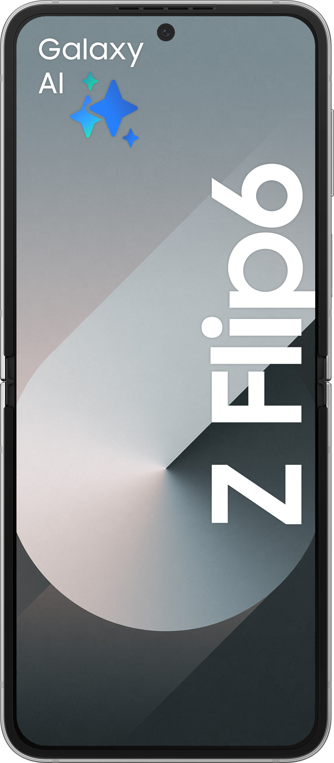 Samsung Galaxy Z Flip6 5G -puhelin, 256/12 Gt, Silver Shadow