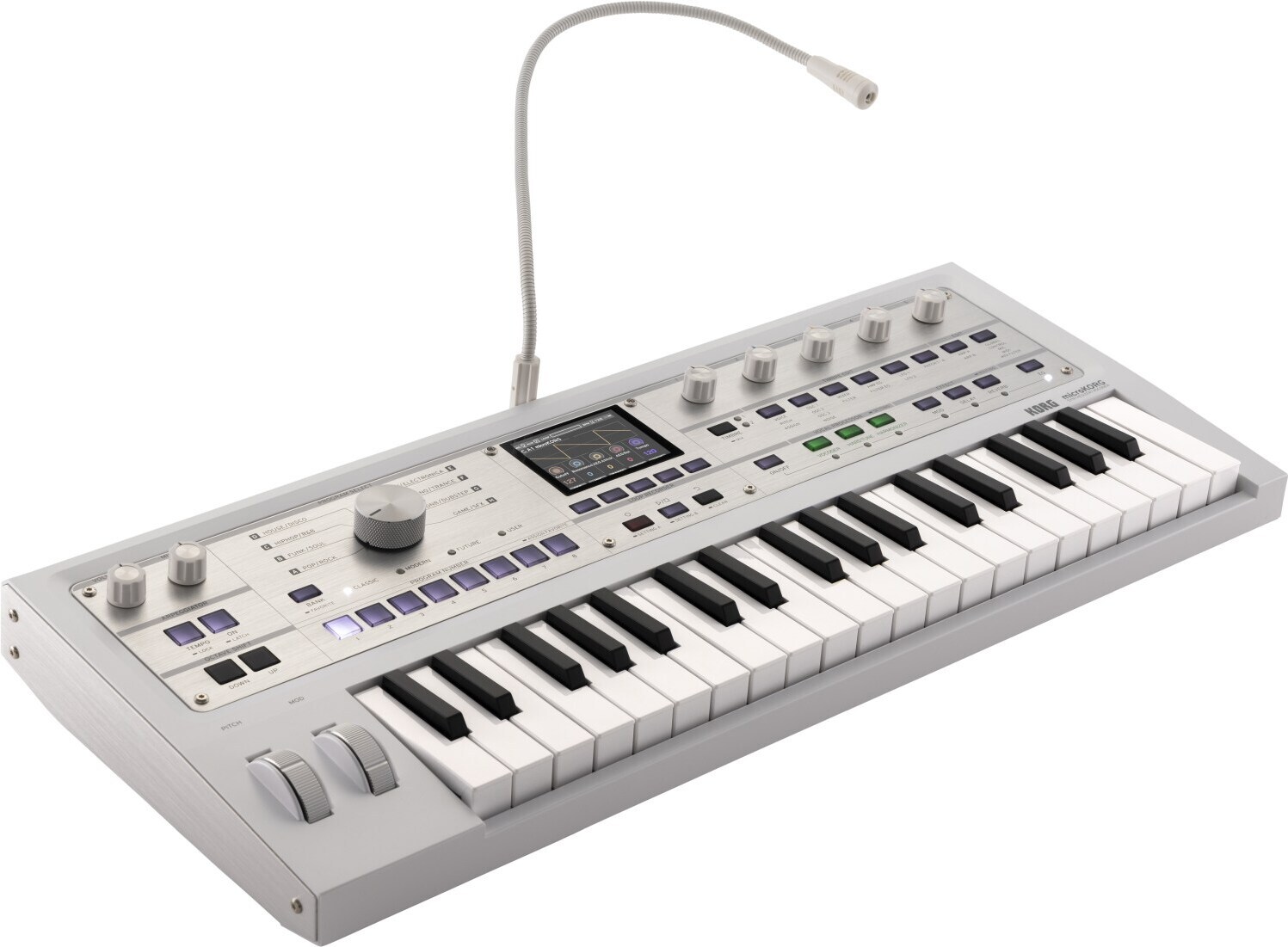 Korg microKORG 2 - syntetisaattori, valkoinen