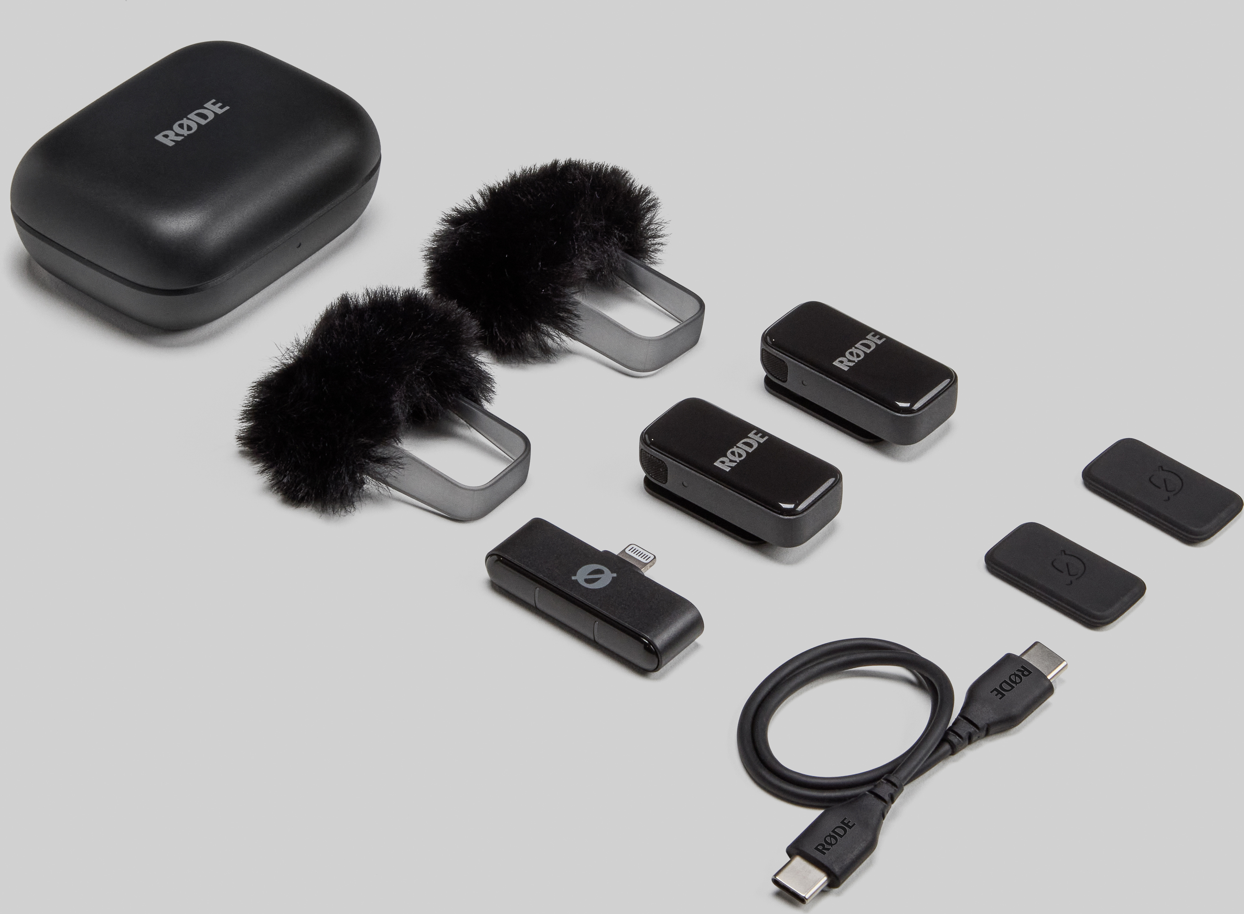 Rode Wireless Micro Lightning -langaton mikrofonijärjestelmä, musta