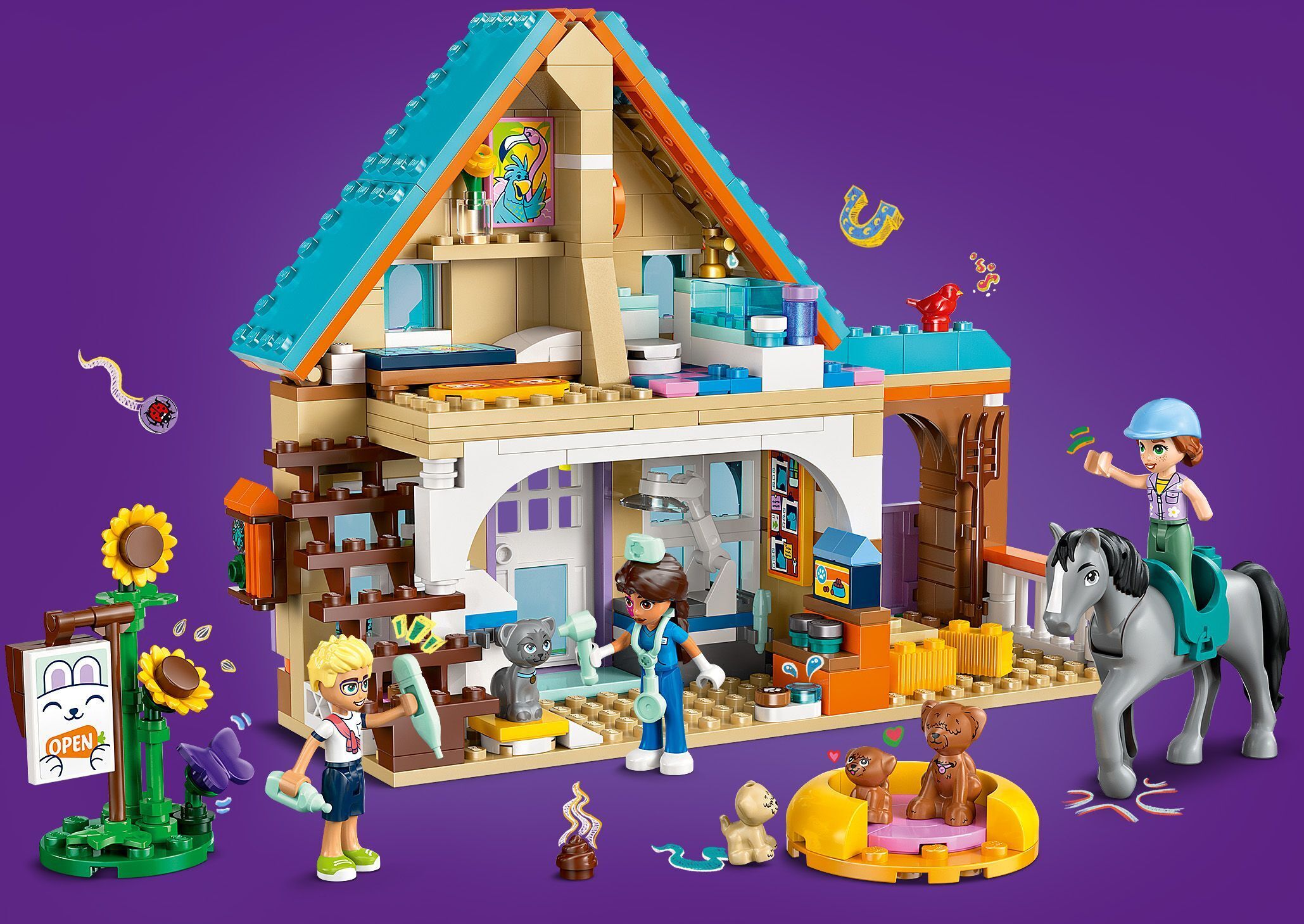 LEGO Friends 42651 – Hevos‑ ja lemmikkisairaala