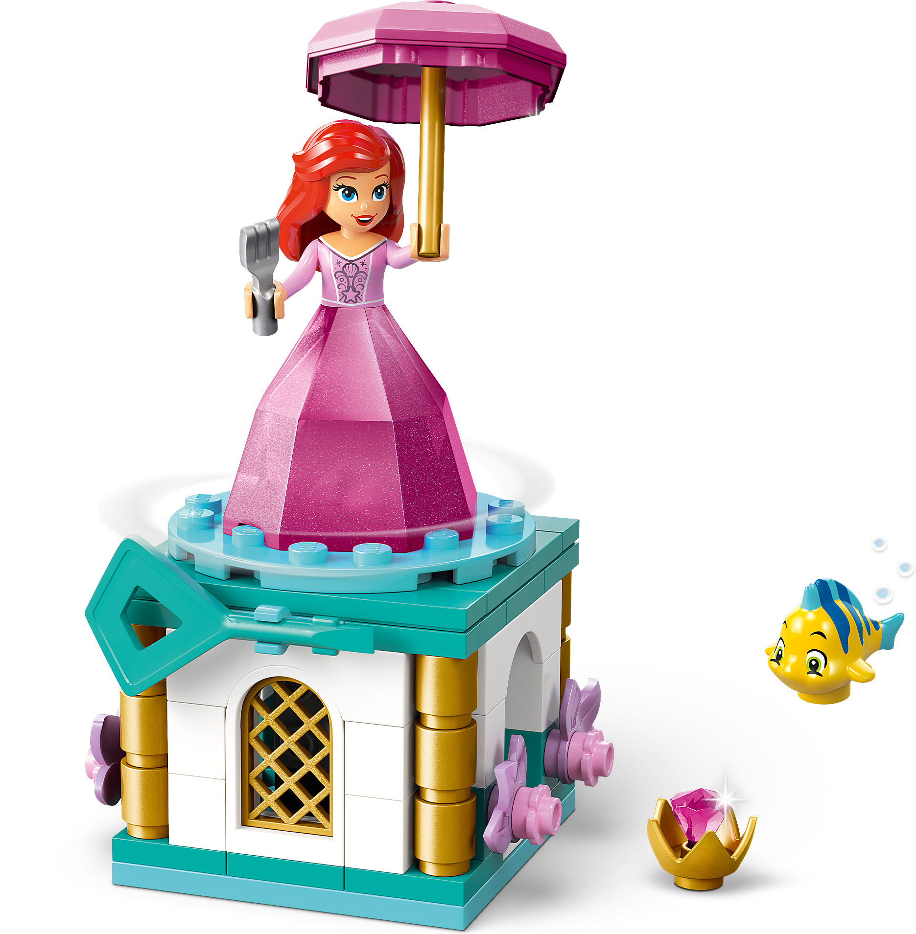 LEGO Disney Princess 43259 – Pyörähtelevä Ariel