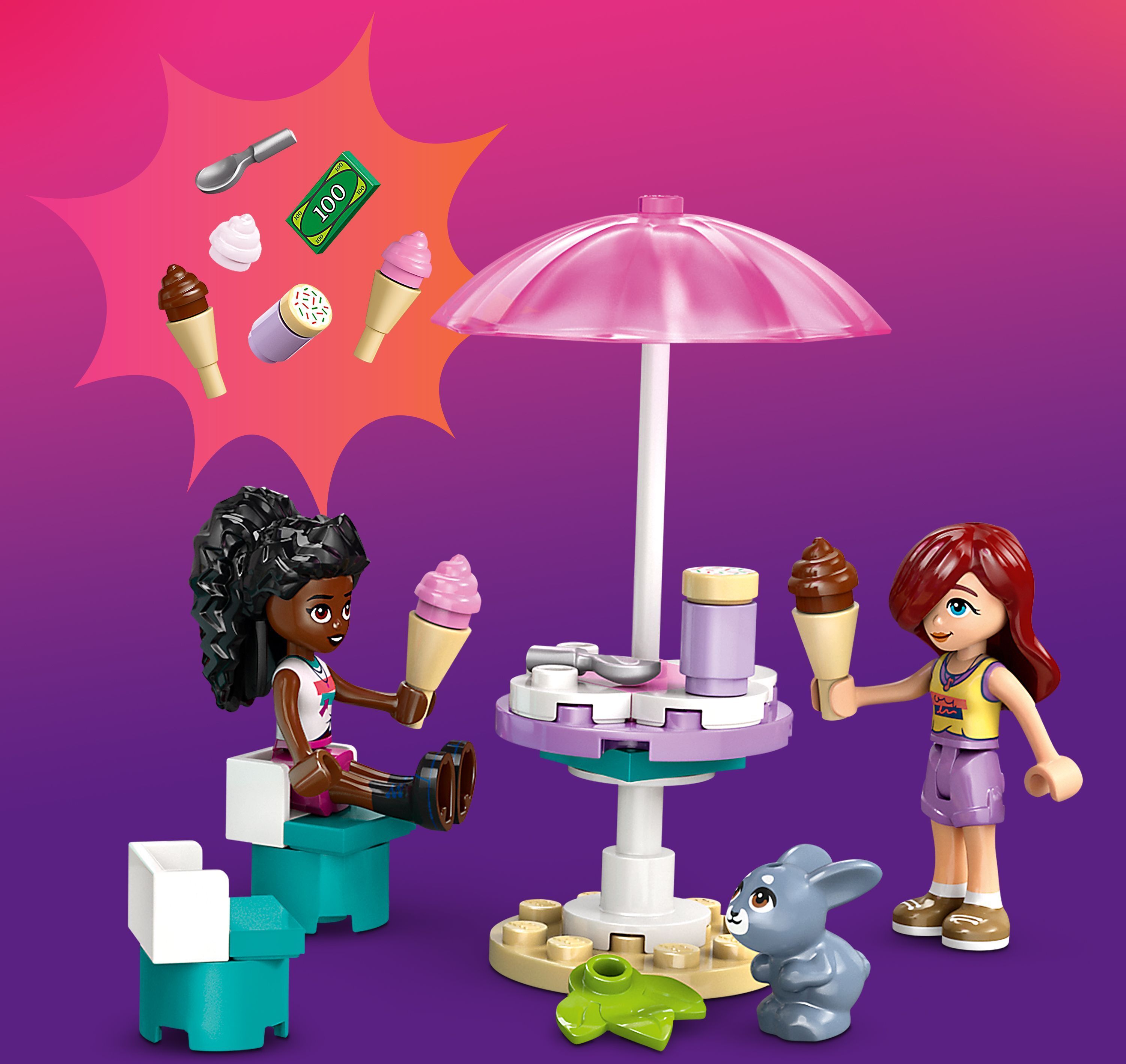 LEGO Friends 42644 – Heartlake Cityn jäätelöauto