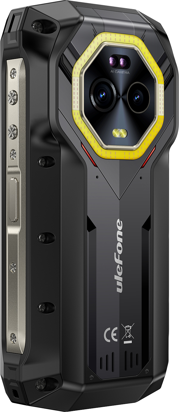 DOOGEE Fire 6 Power puhelin, 256/8 Gt, musta
