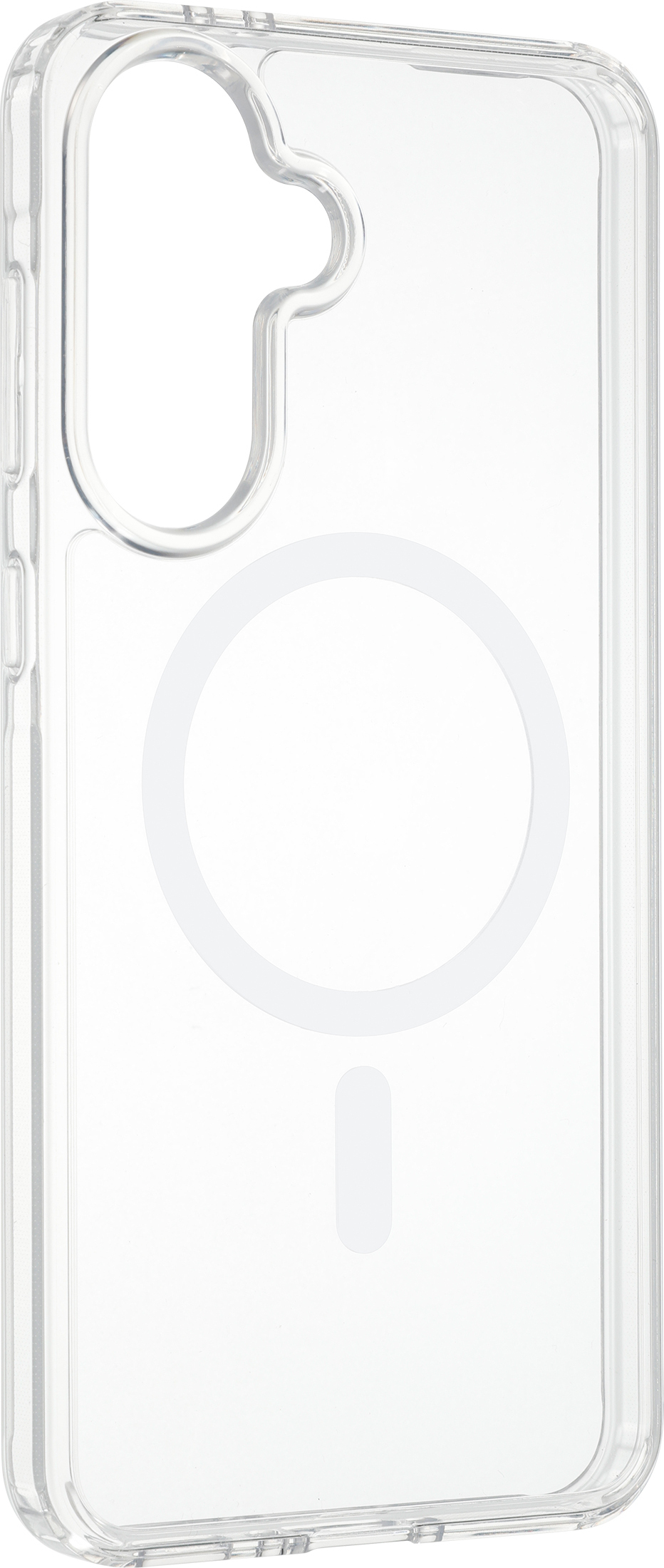 FoneKit Premium MagSafe-yhteensopiva suojakuori, Samsung Galaxy S25 Edge, läpinäkyvä