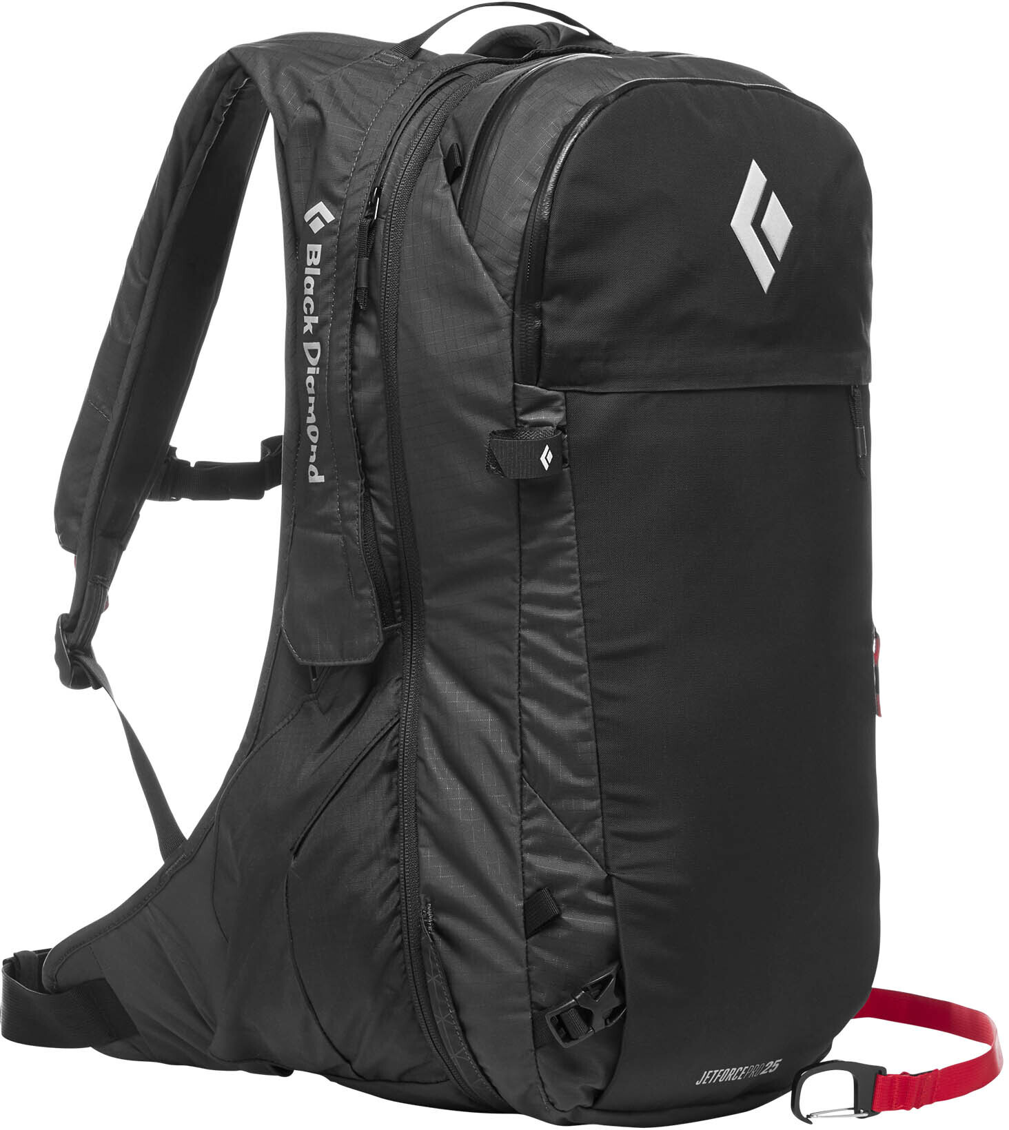 Black Diamond JetForce Pro Pack 25 -lumivyöryreppu, S/M, musta