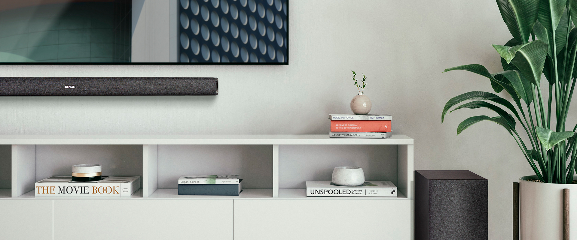 Denon DHT-S416 -soundbar langattomalla subwooferilla