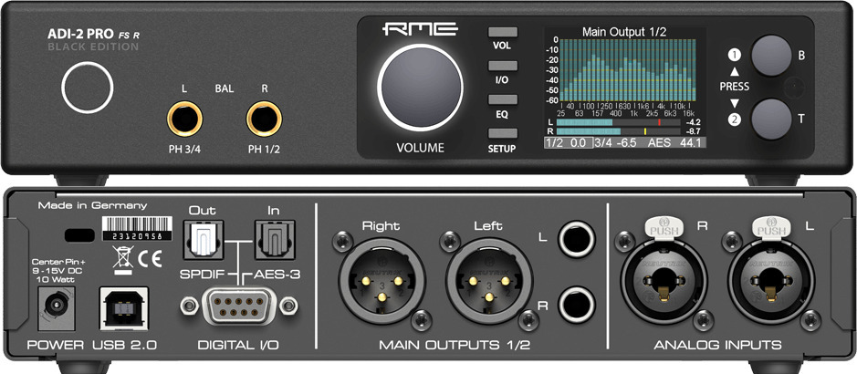 RME ADI-2 Pro FS R Black Edition - AD/DA Converter – Verkkokauppa.com