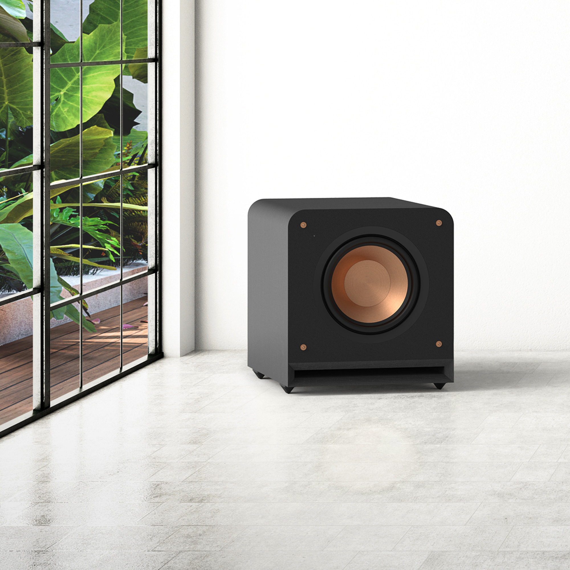 Klipsch RP-1000SW subwoofer, musta