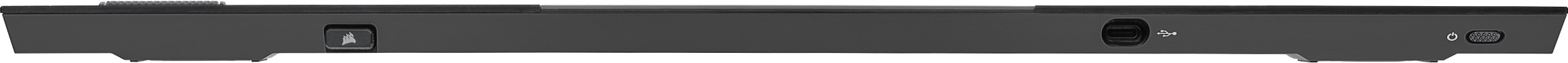 Corsair K100 AIR -pelinäppäimistö, CHERRY MX Ultra Low Profile –kytkimet, musta