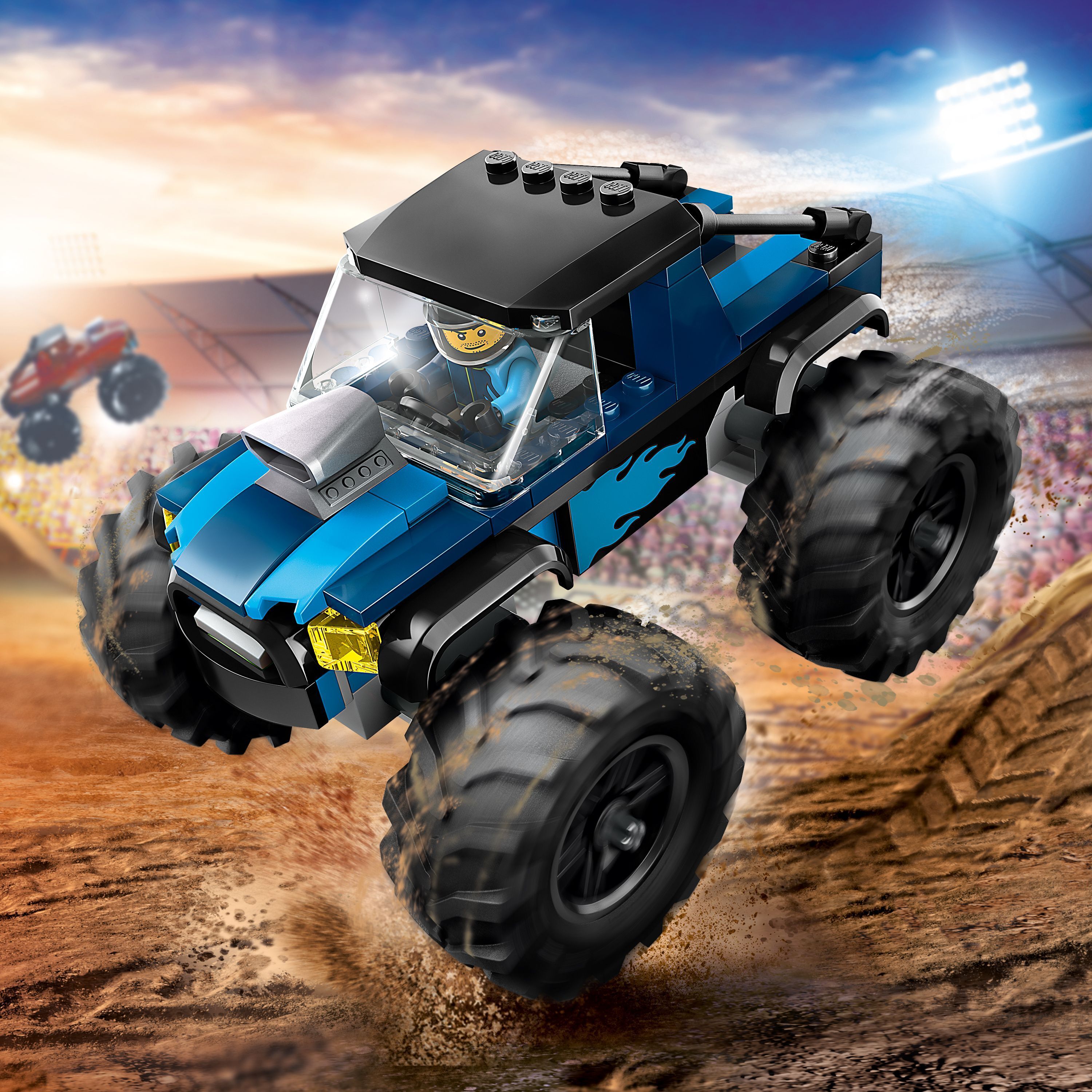 LEGO City Great Vehicles 60402  - Sininen monsteriauto