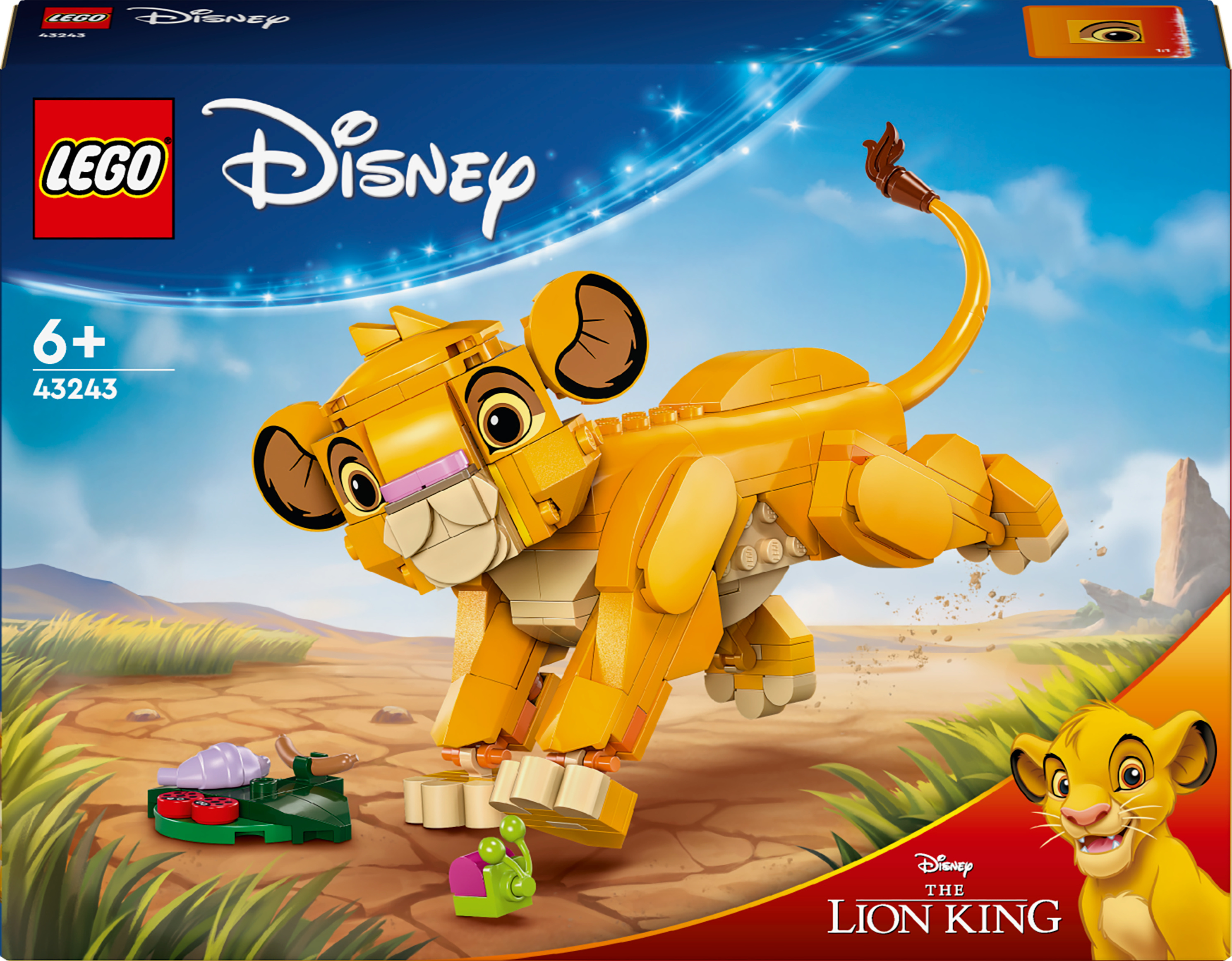 Lego Disney Classic 43243 — Львёнок Симба (43243) - Smartech.ee