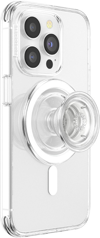 PopSockets PopGrip for MagSafe -puhelinpidike, musta