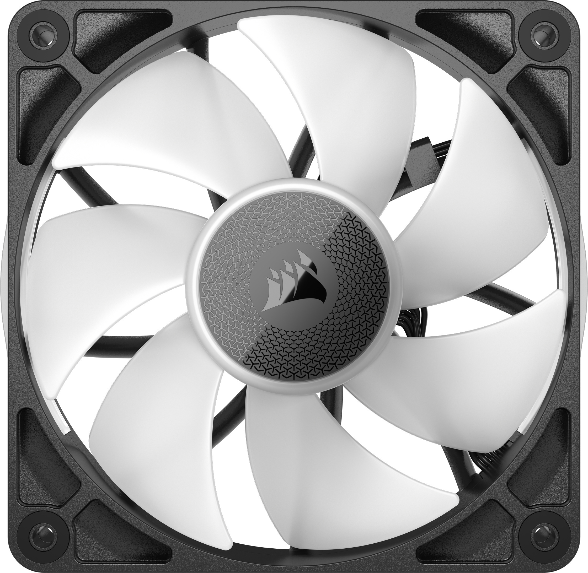 Corsair iCUE LINK RX120 RGB PWM Expansion -tuuletin, musta, 120 mm