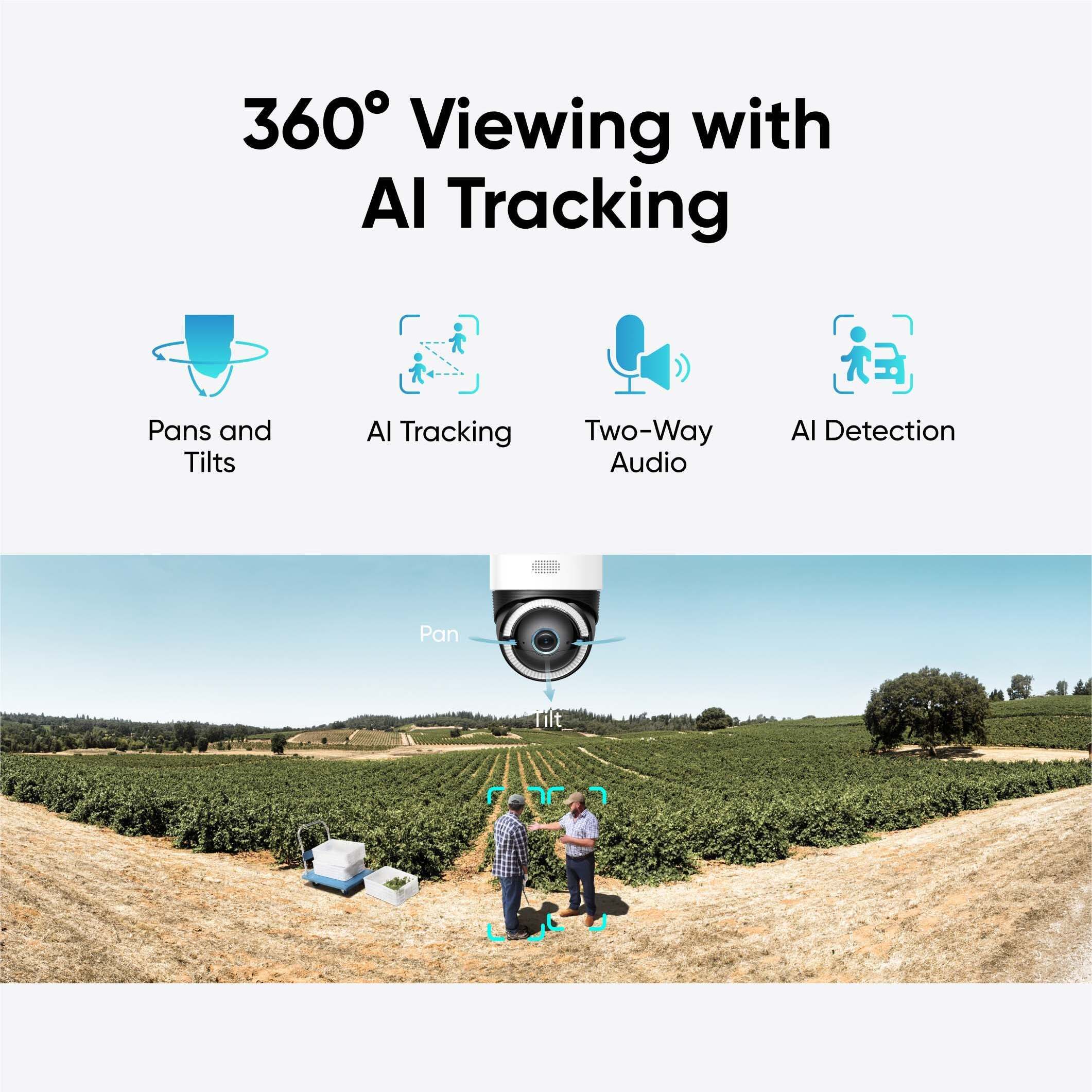 Anker eufy 4G LTE Cam S330 -valvontakamera, ulkokäyttöön, valkoinen