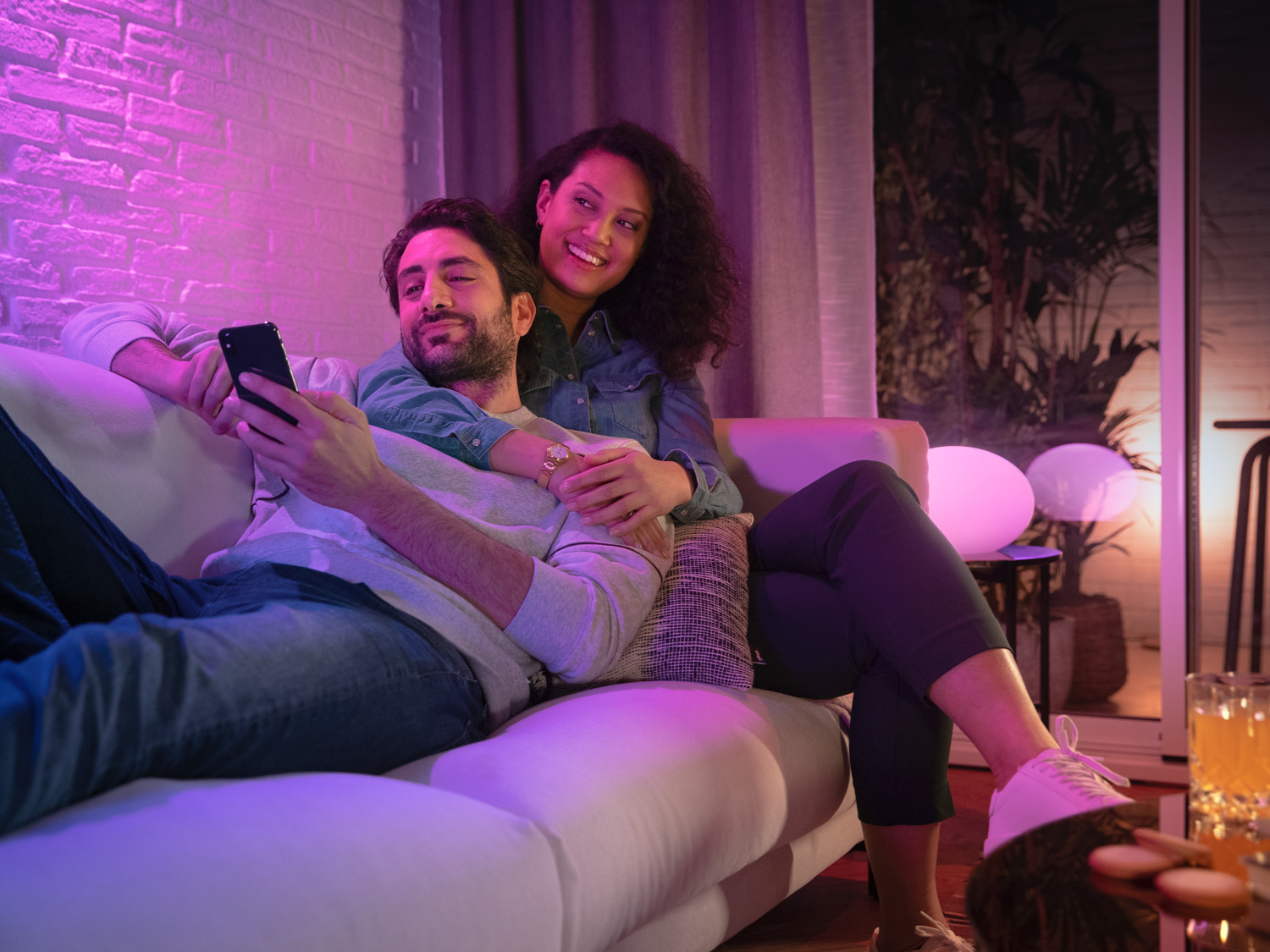 Philips Hue -LED-älylamppu, BT, White, GU10, 4,2 W, 2-pack