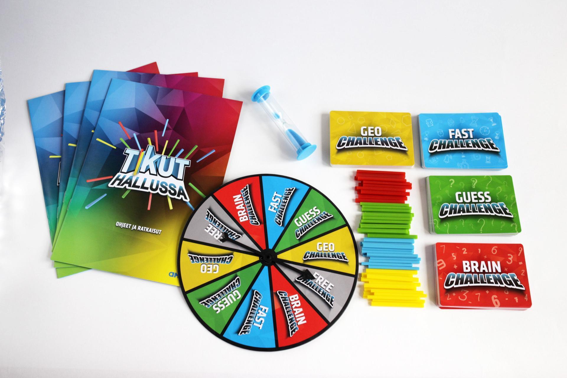Fantastick Challenge - Tikut hallussa -lautapeli
