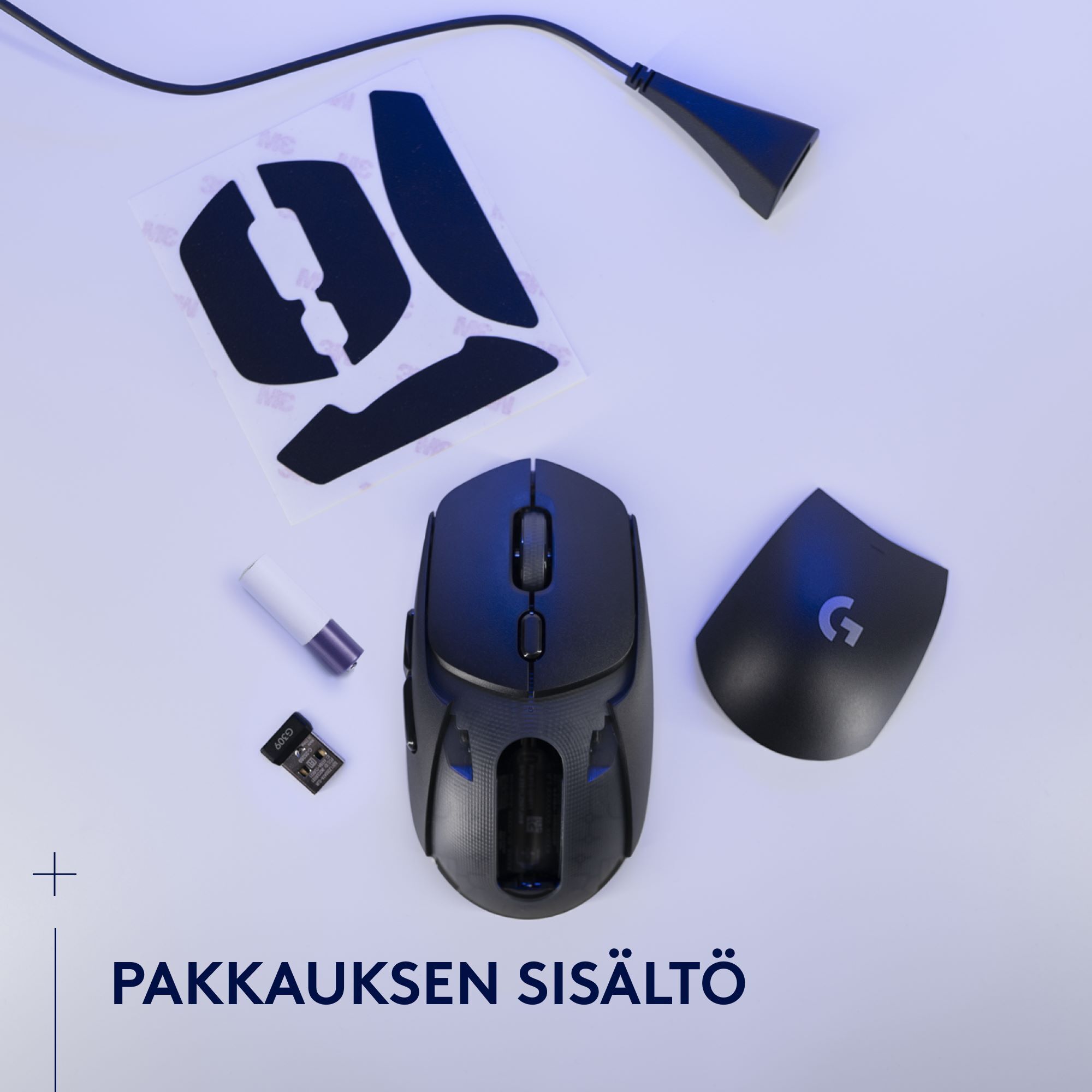 Logitech G309 LIGHTSPEED -langaton pelihiiri, musta