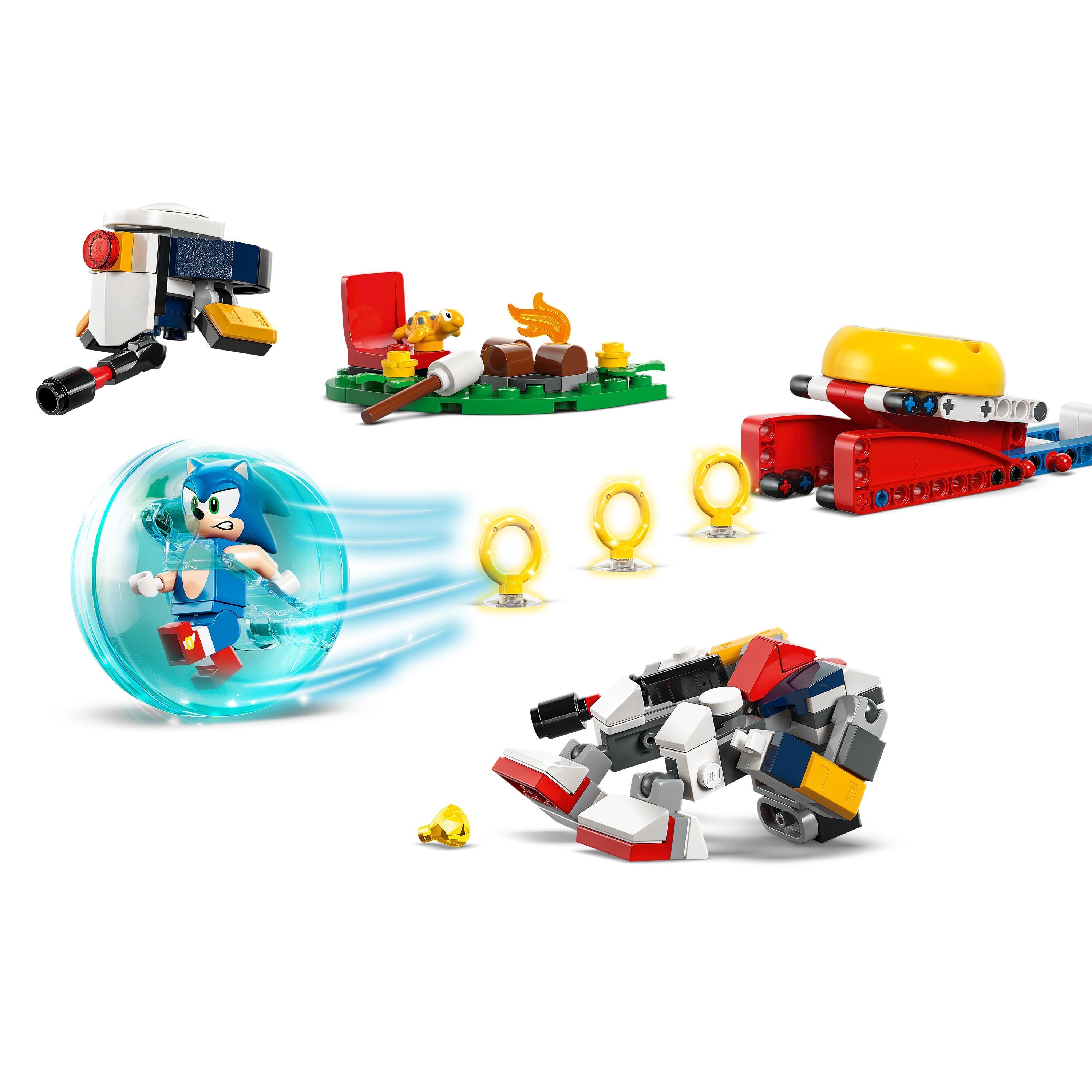 LEGO Sonic 77001 – Sonic ja yhteenotto nuotiolla