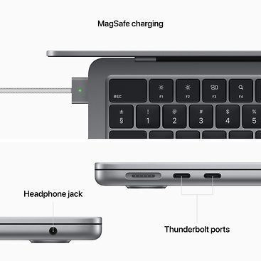 Apple MacBook Air 13" M2 16 Gt, 256 Gt 2022 -kannettava, tähtiharmaa (MC7U4)