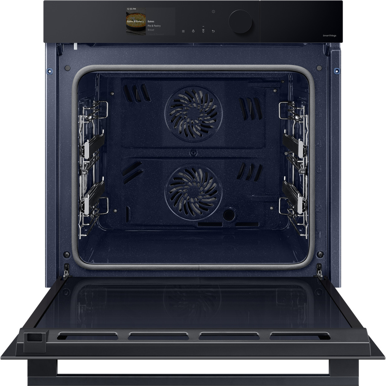 Samsung Bespoke Series 6 NV7B6675CCK Dual Cook Steam & Air Fry erillisuuni, musta