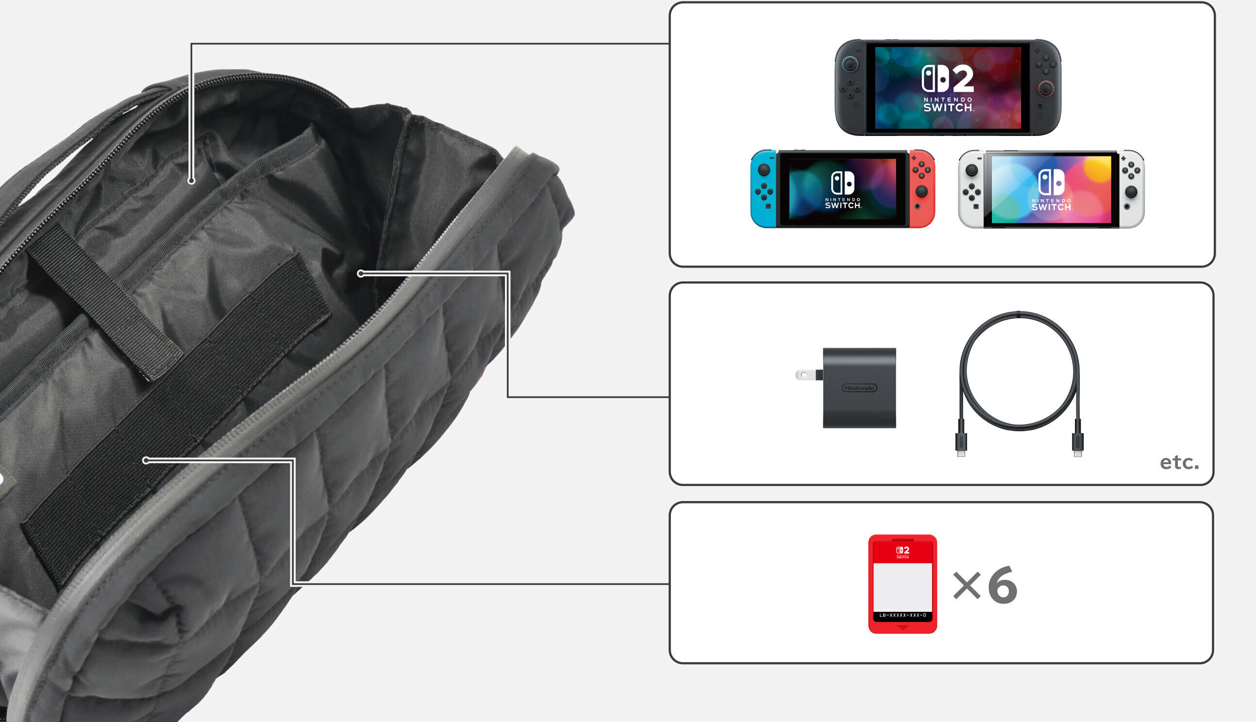 Hori Puff Pouch suojalaukku, Switch, musta