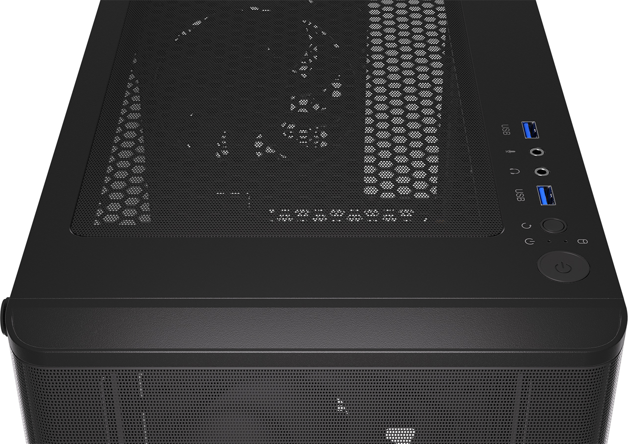 Endorfy Ventum 200 Air ATX-kotelo ikkunalla, musta