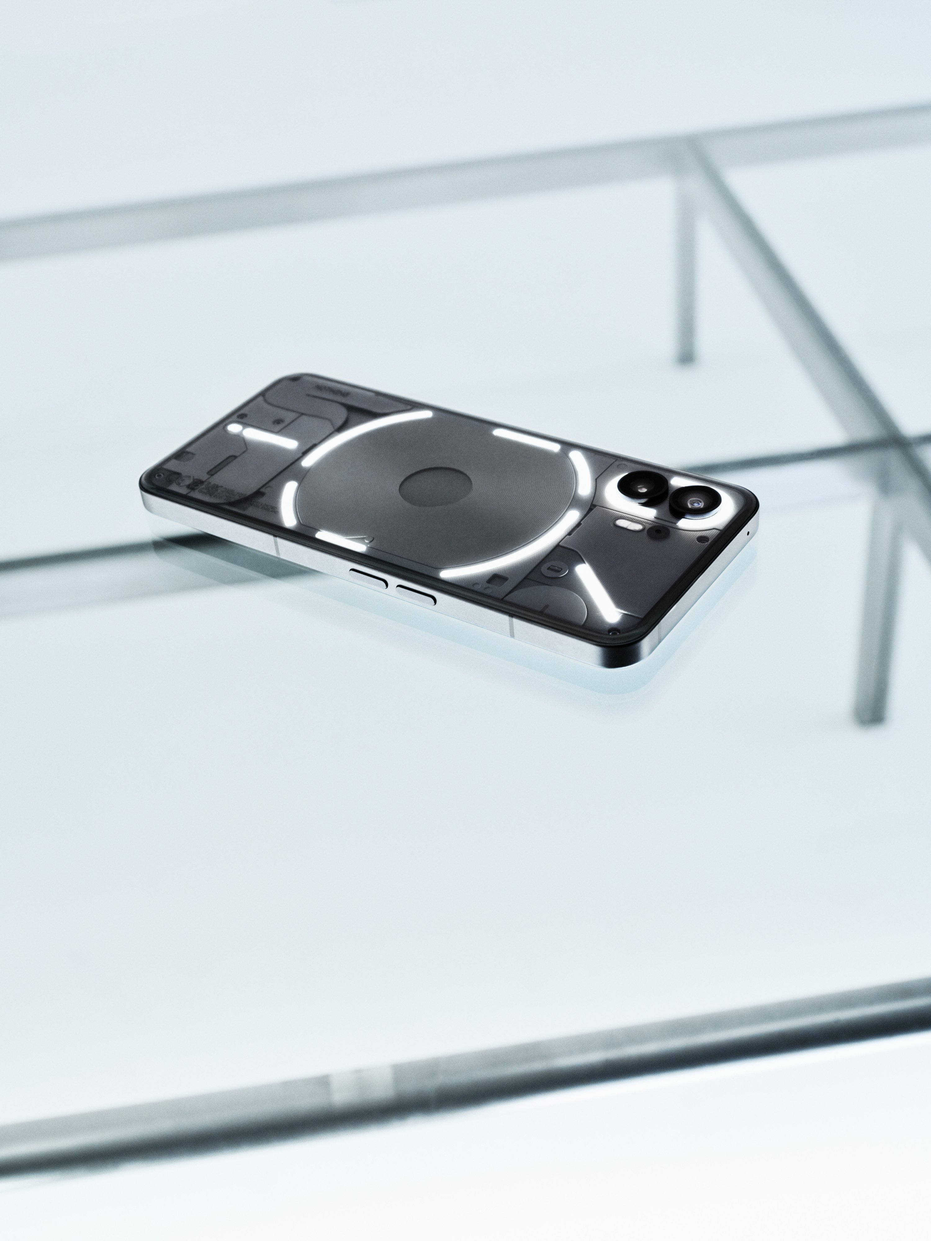 Nothing Phone (2) 5G -puhelin, 512/12 Gt, tummanharmaa