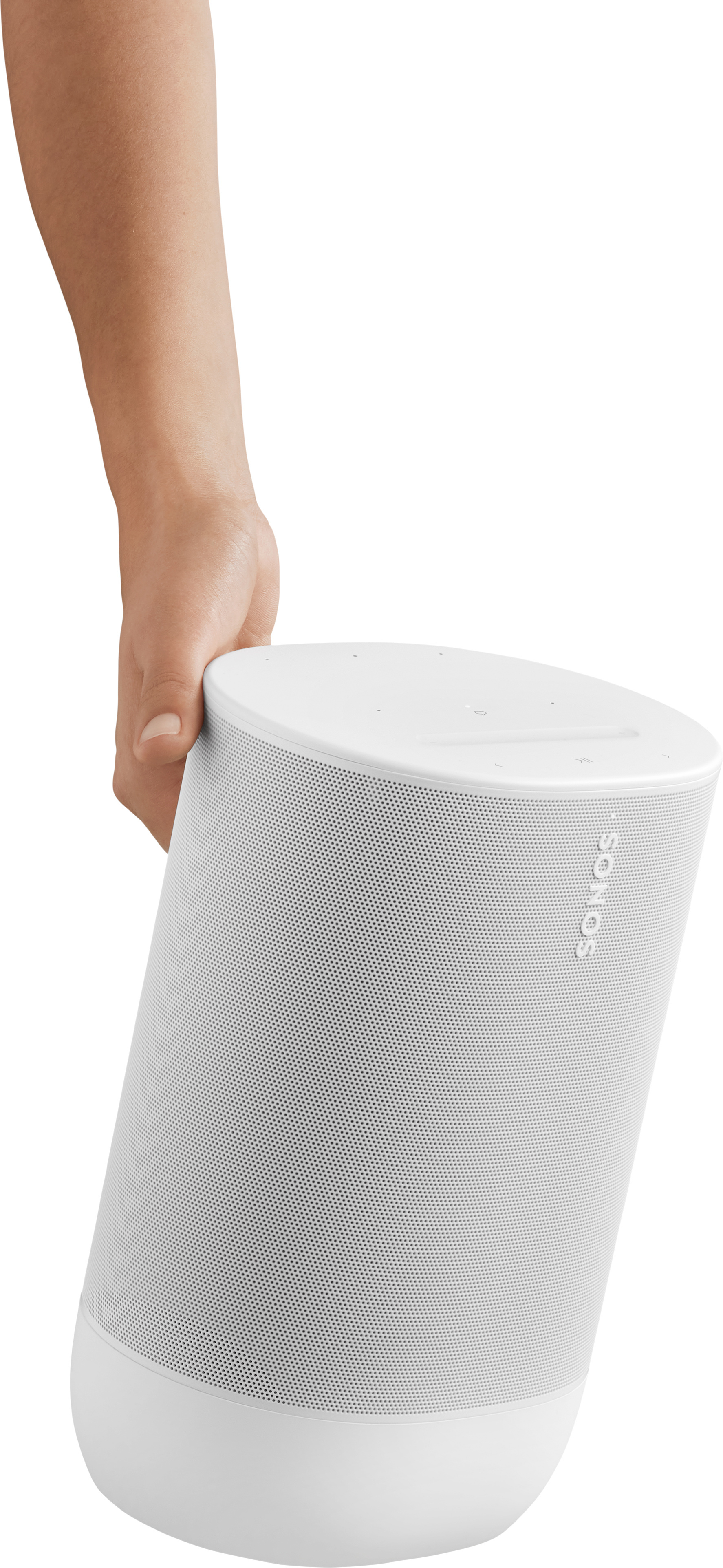 Sonos Move 2 Bluetooth- ja WiFi-kaiutin, valkoinen