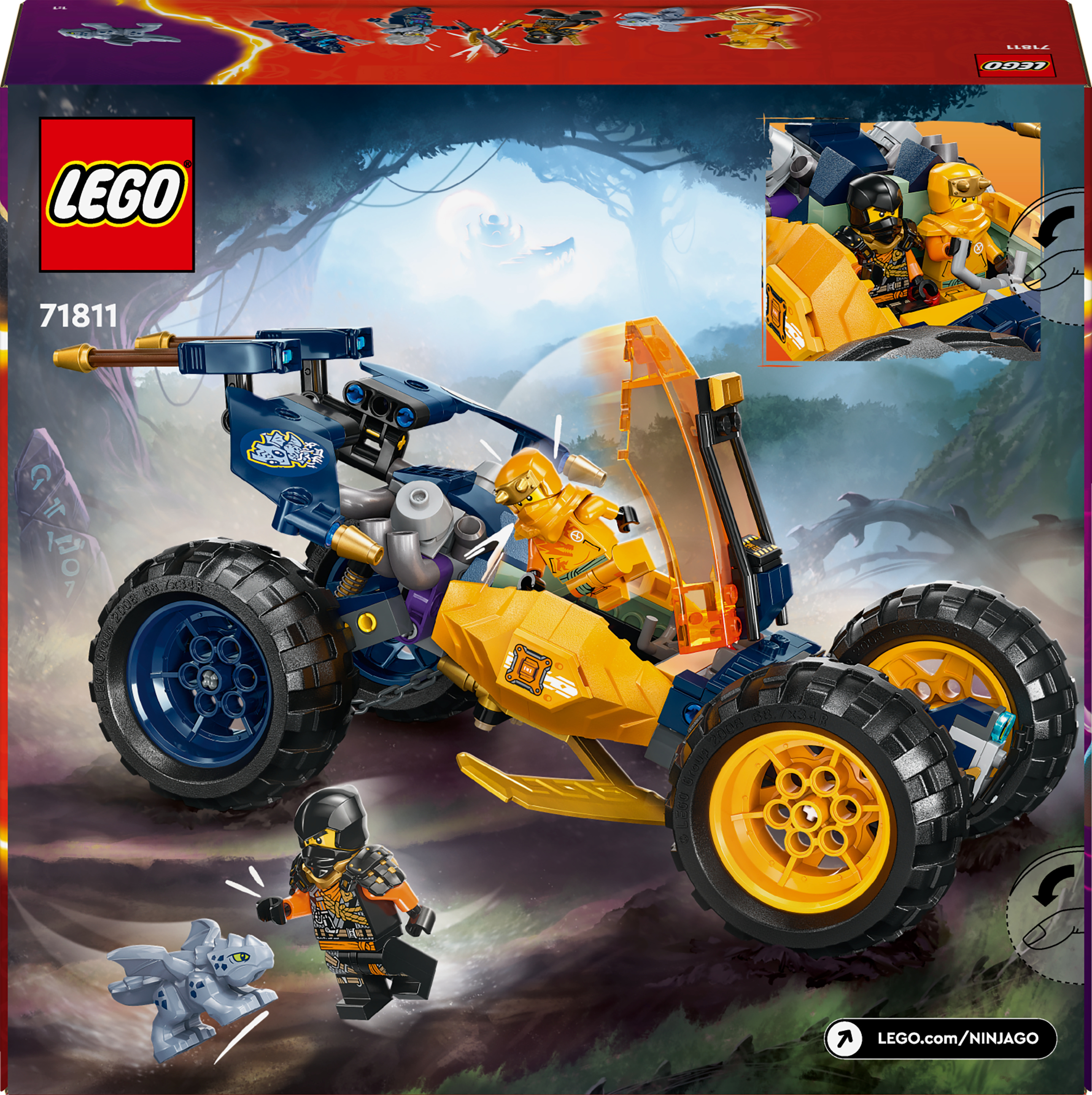 LEGO Ninjago 71810  - Pikkuinen Riyu-lohikäärme