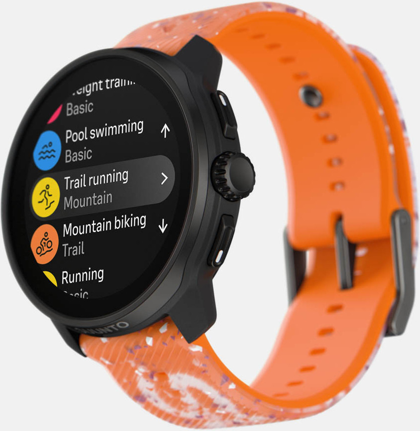 Suunto Race S -urheilukello, 45 mm, Power Orange