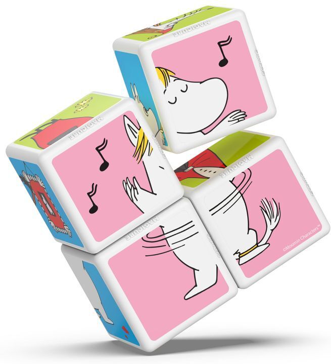 Geomag Magicube Muumi -magneettikuutiot, 4 kpl