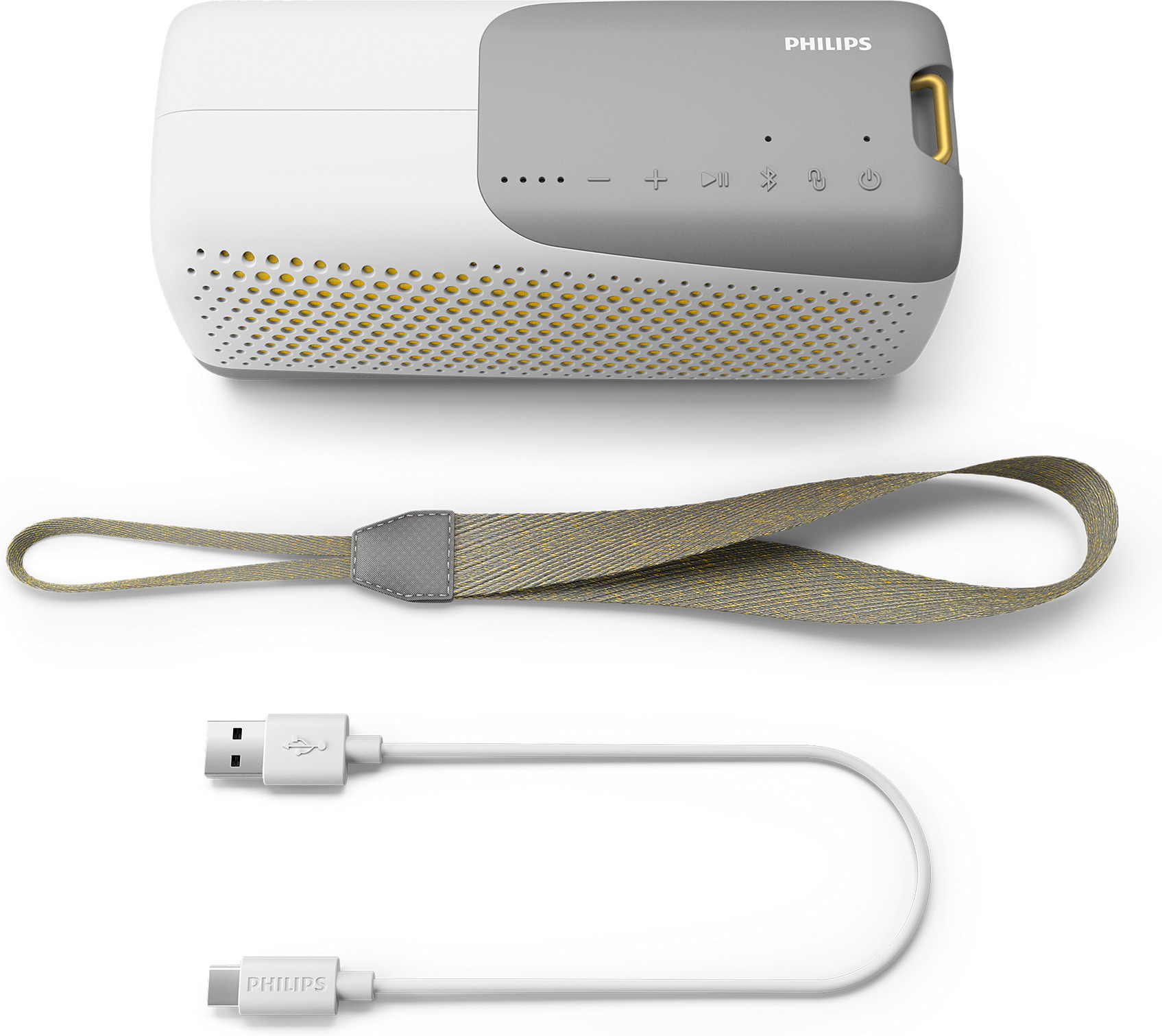 Philips GO TAS4807B/00 kannettava kaiutin, musta