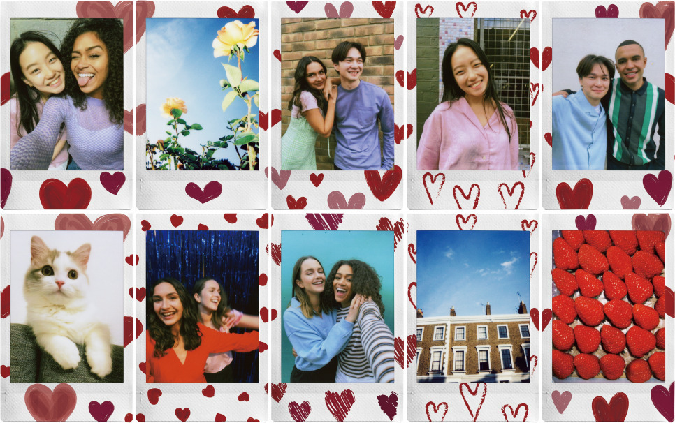 Fujifilm Instax Mini Film Pink Lemonade pikafilmi, 10 kuvaa